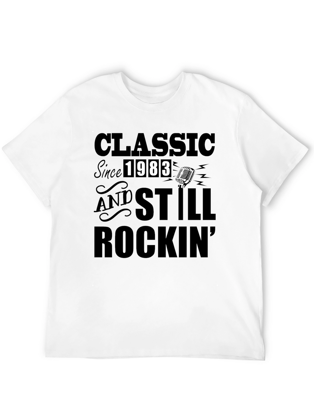 Classic Since 1983 Rockin Graphic T-Shirt