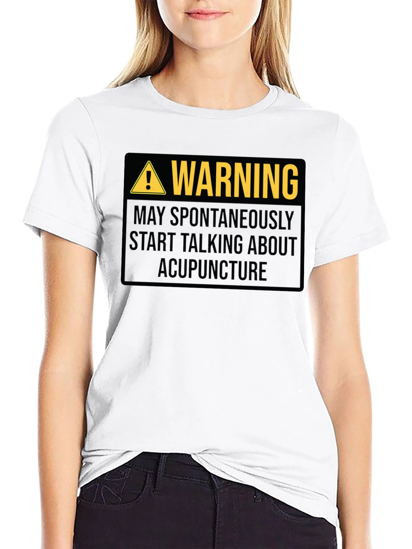 Acupuncture Warning T-Shirt - Funny Health Profession Tee