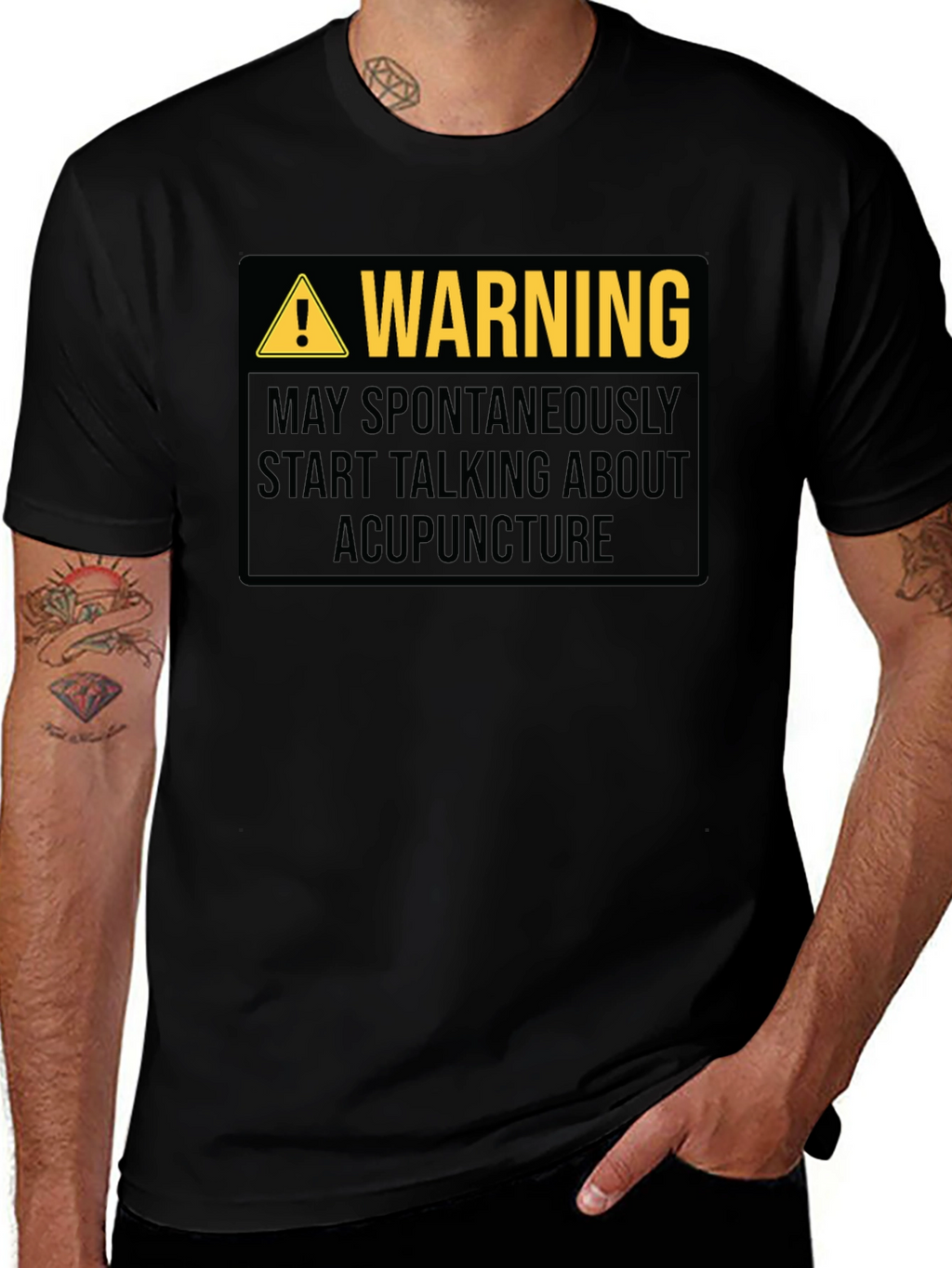 Acupuncture Warning T-Shirt - Funny Health Profession Tee