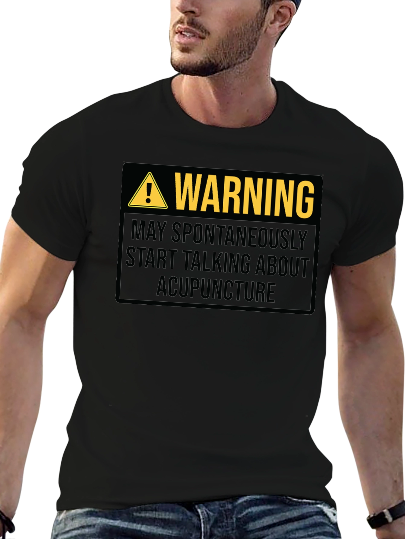 Acupuncture Warning T-Shirt - Funny Health Profession Tee