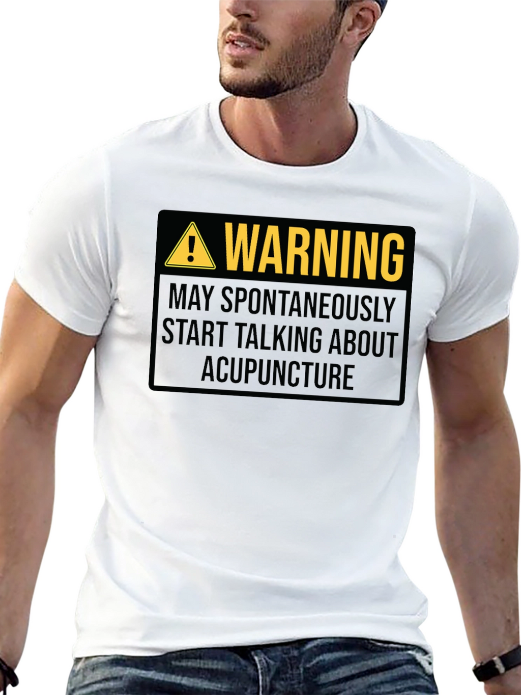 Acupuncture Warning T-Shirt - Funny Health Profession Tee