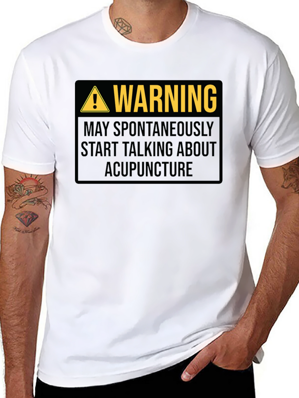 Acupuncture Warning T-Shirt - Funny Health Profession Tee