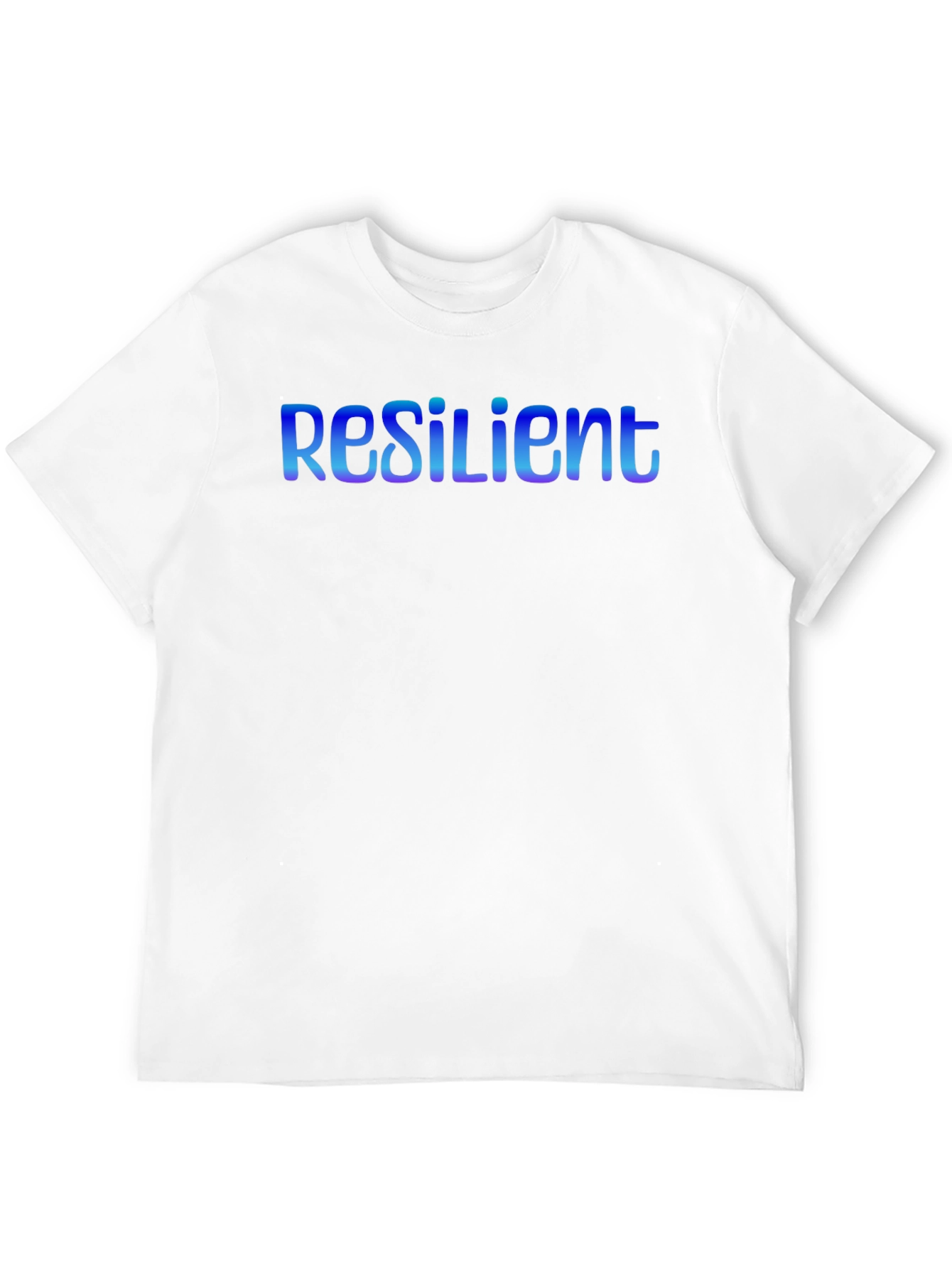 Resilient Black T-Shirt - Stylish Graphic Tee