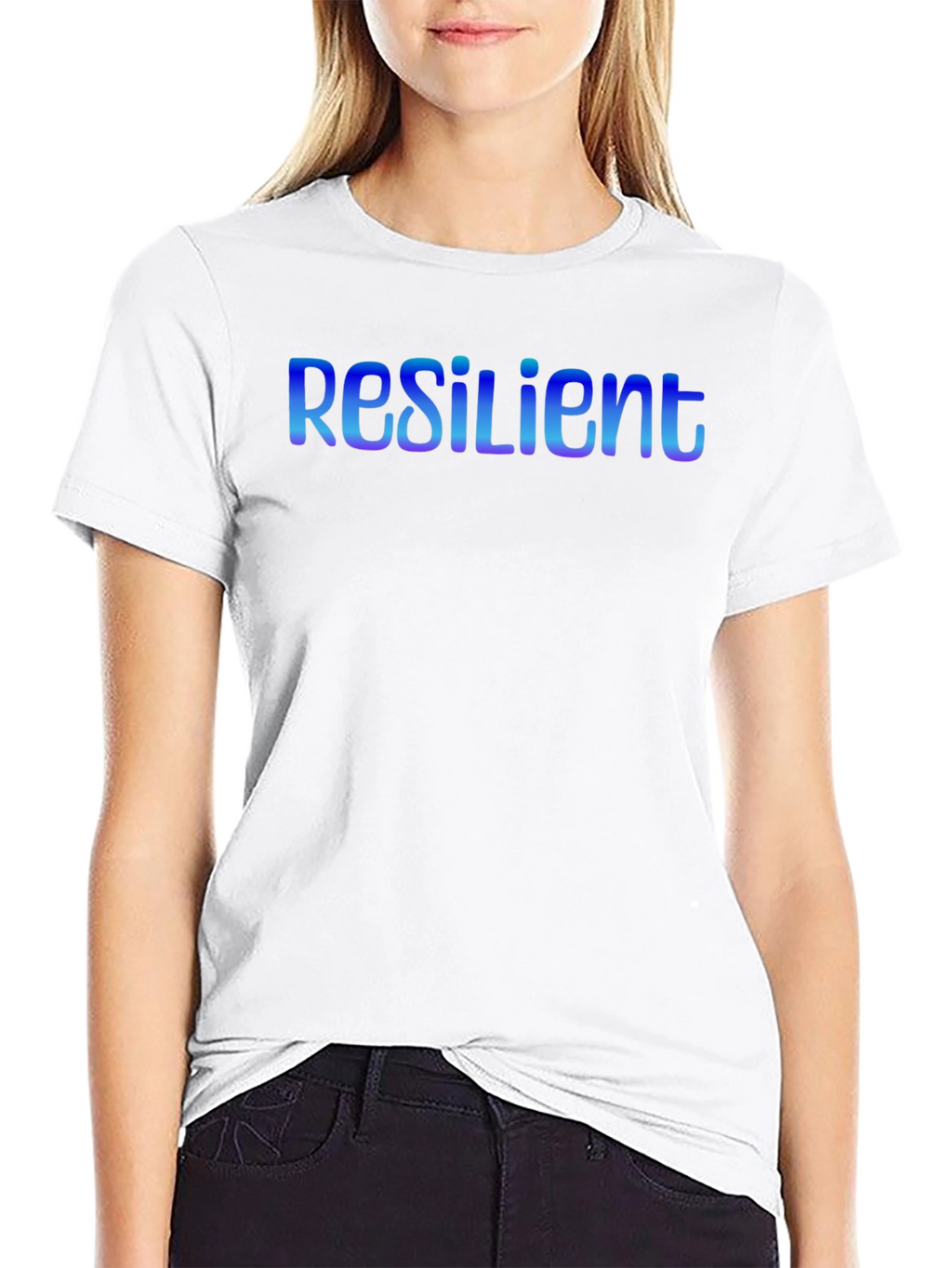 Resilient Black T-Shirt - Stylish Graphic Tee