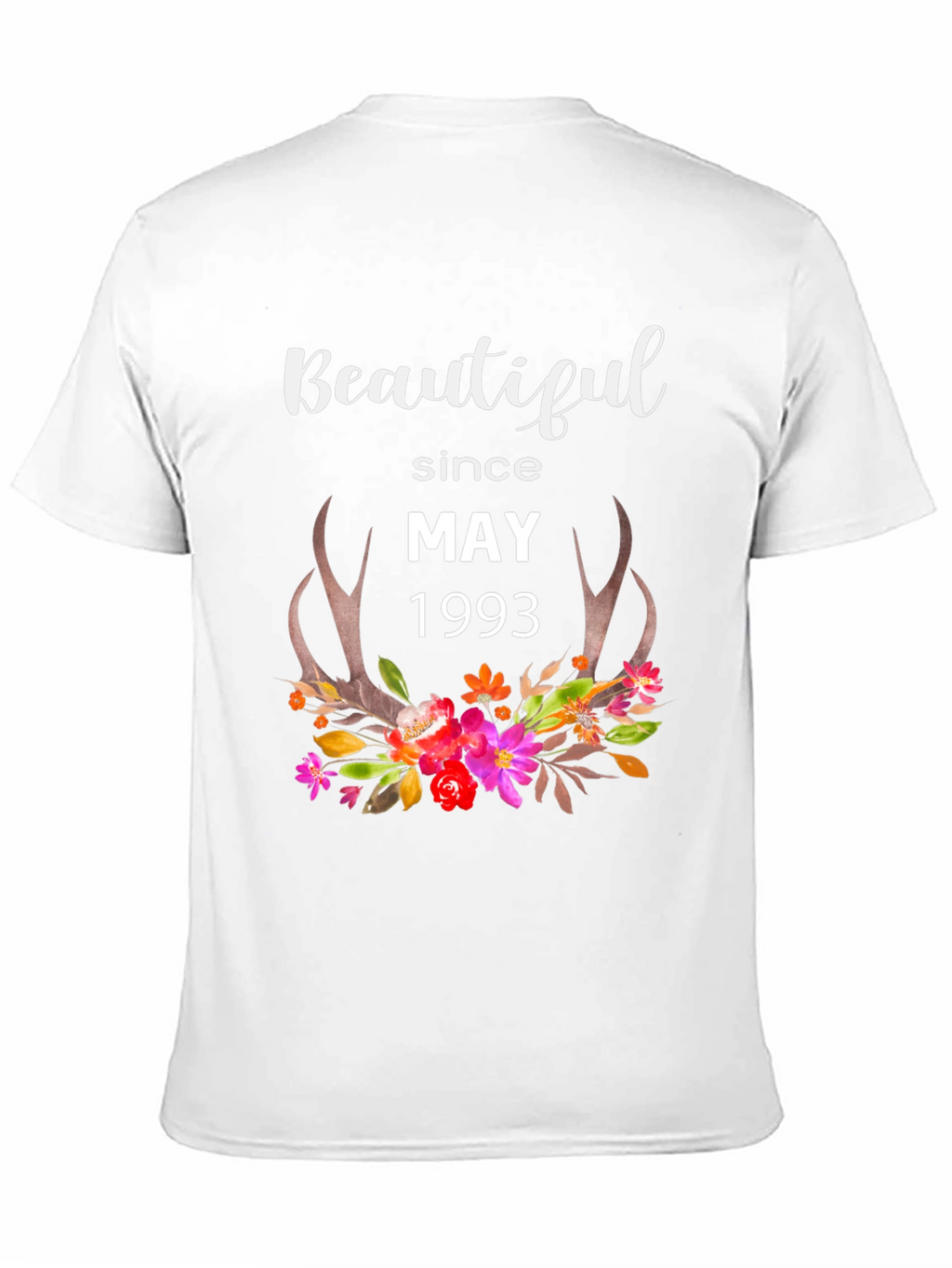 Beautiful Since May 1993 Black T-Shirt