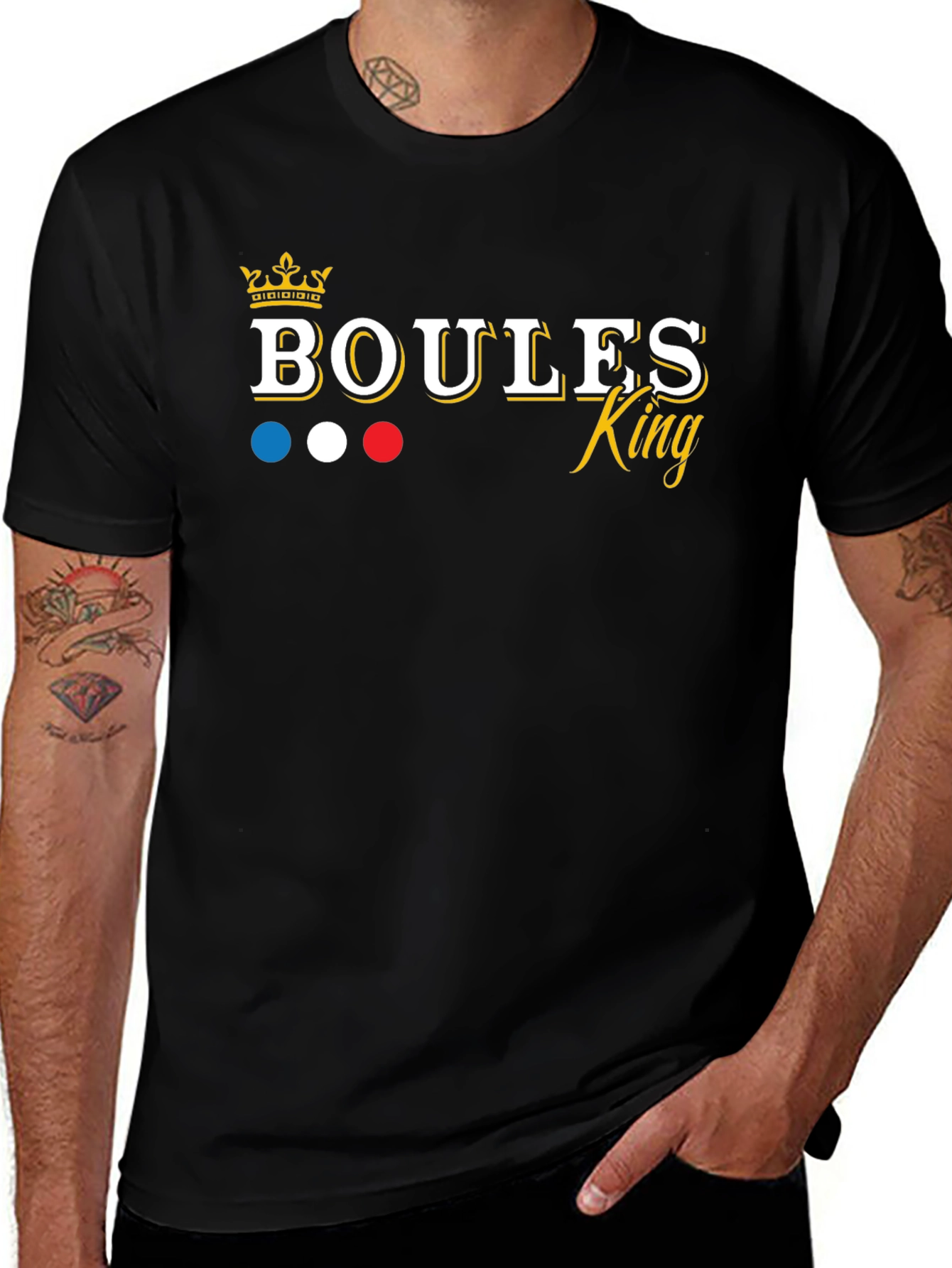 Boules King Graphic T-Shirt