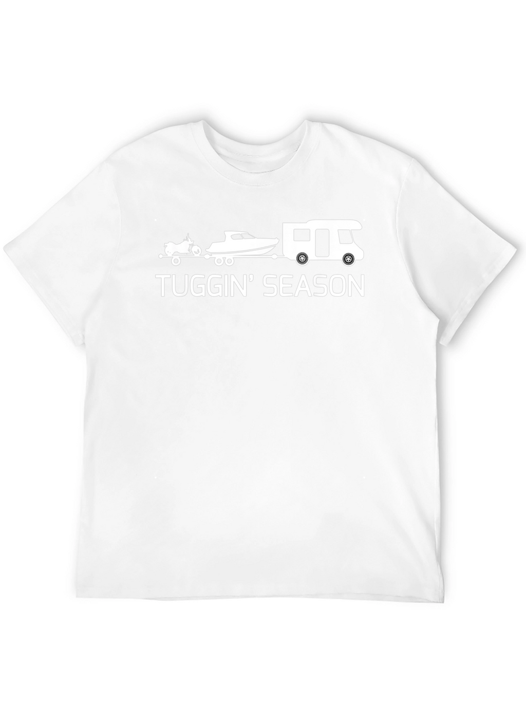 Tuggin Season Black Graphic T-Shirt
