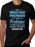 Smoked Meat Preparer Funny T-Shirt