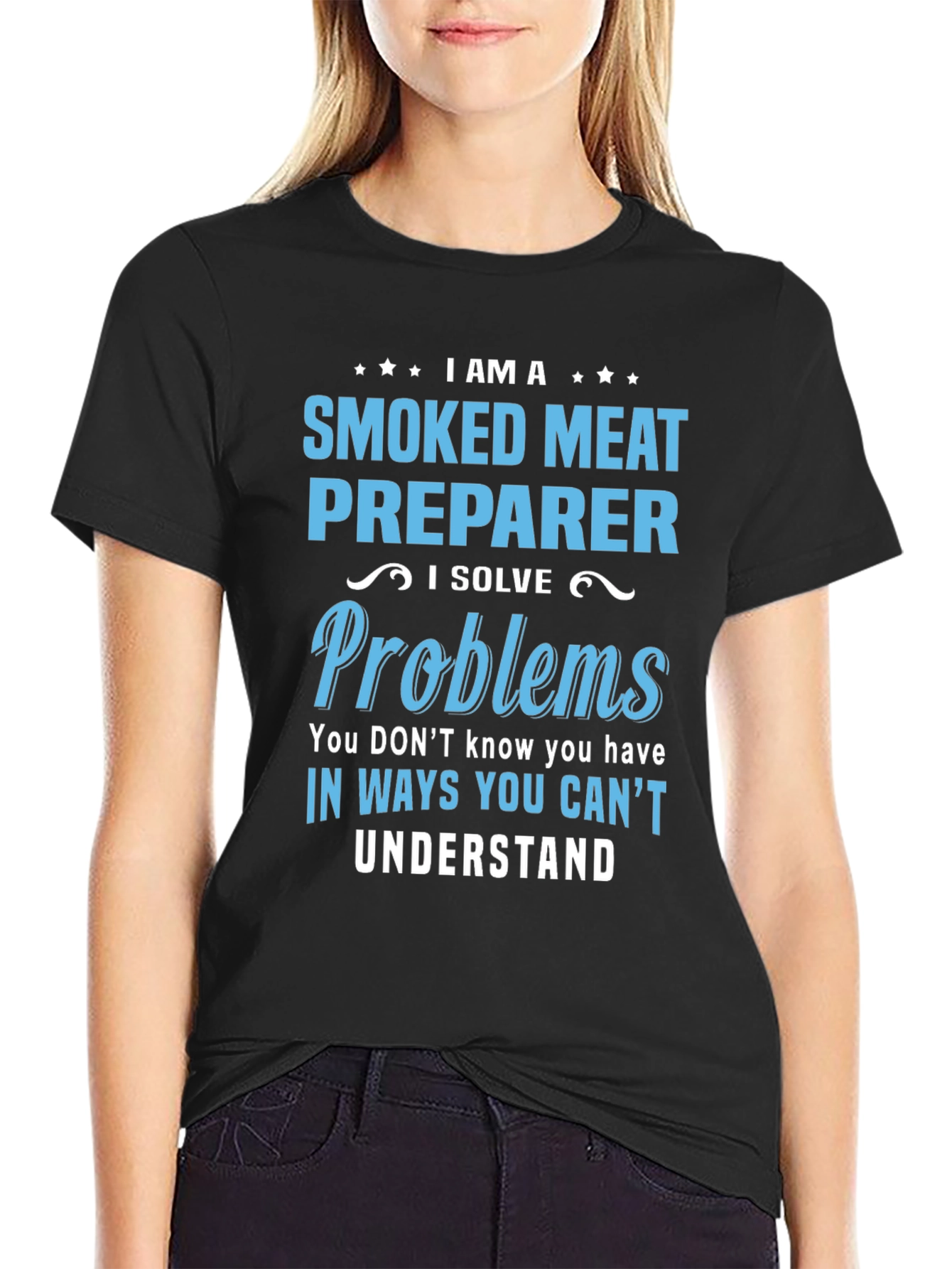 Smoked Meat Preparer Funny T-Shirt