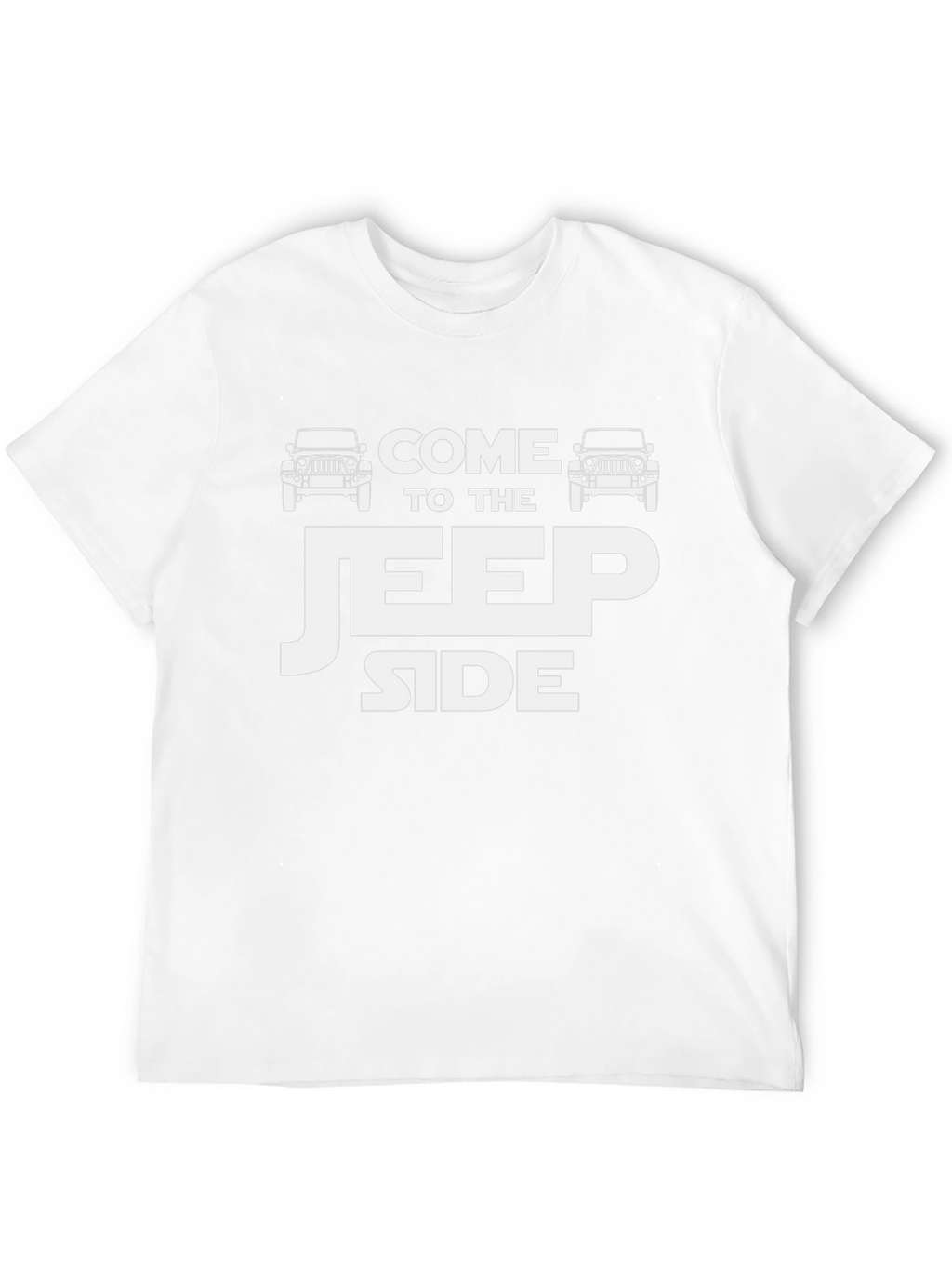 Come to the Jeep Side Mens Black T-Shirt