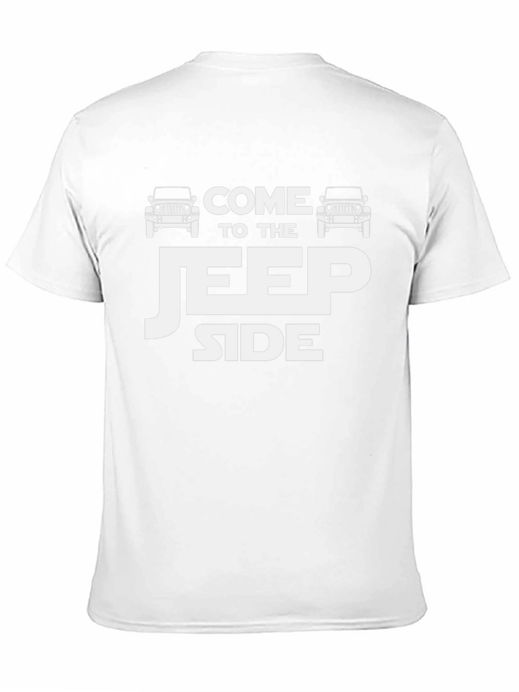 Come to the Jeep Side Mens Black T-Shirt
