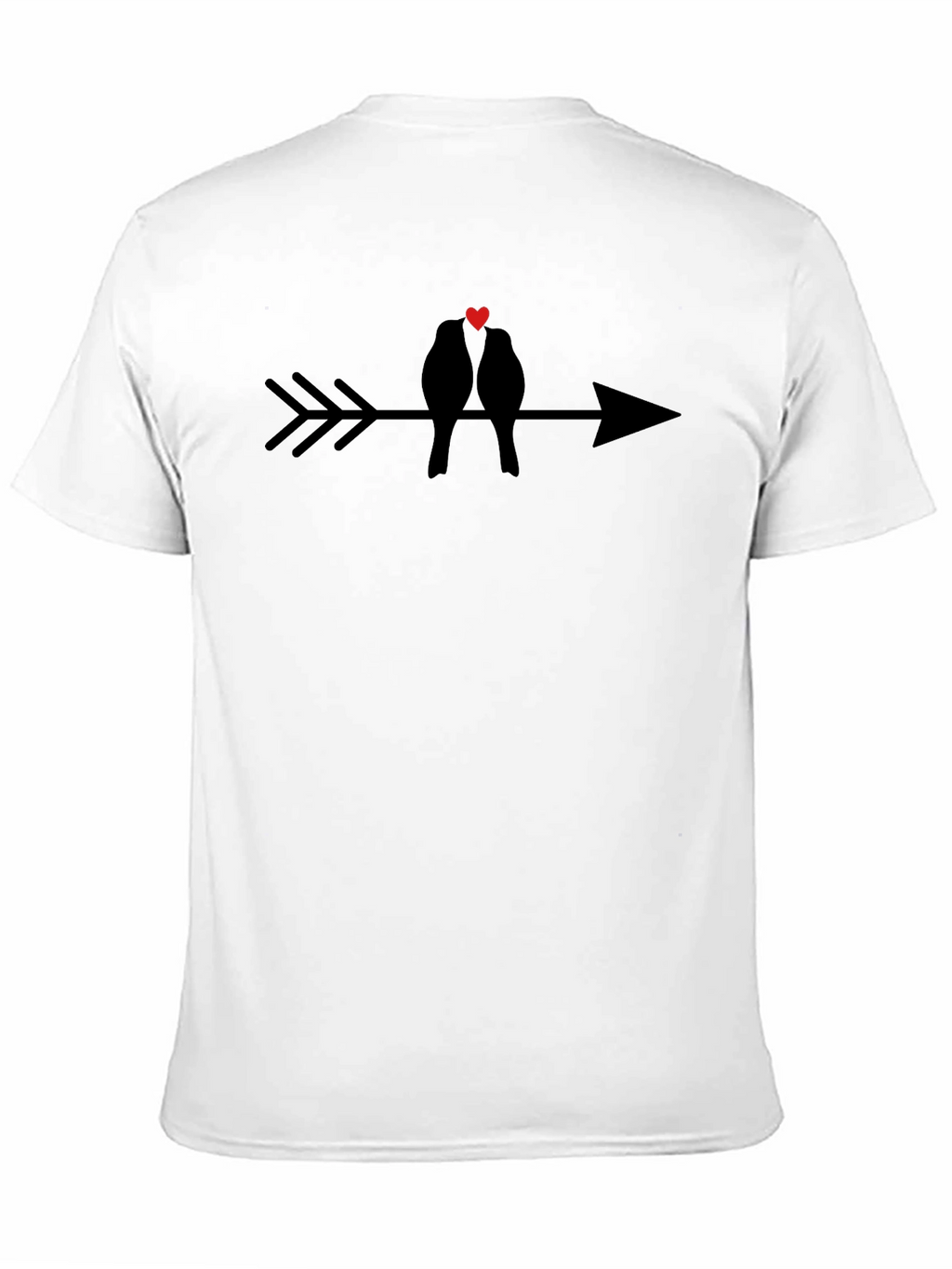 Lovebirds on Arrow T-Shirt