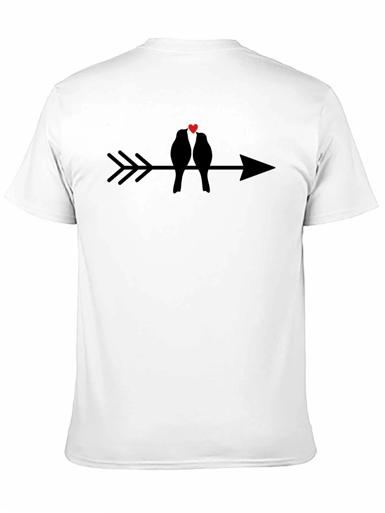 Lovebirds on Arrow T-Shirt