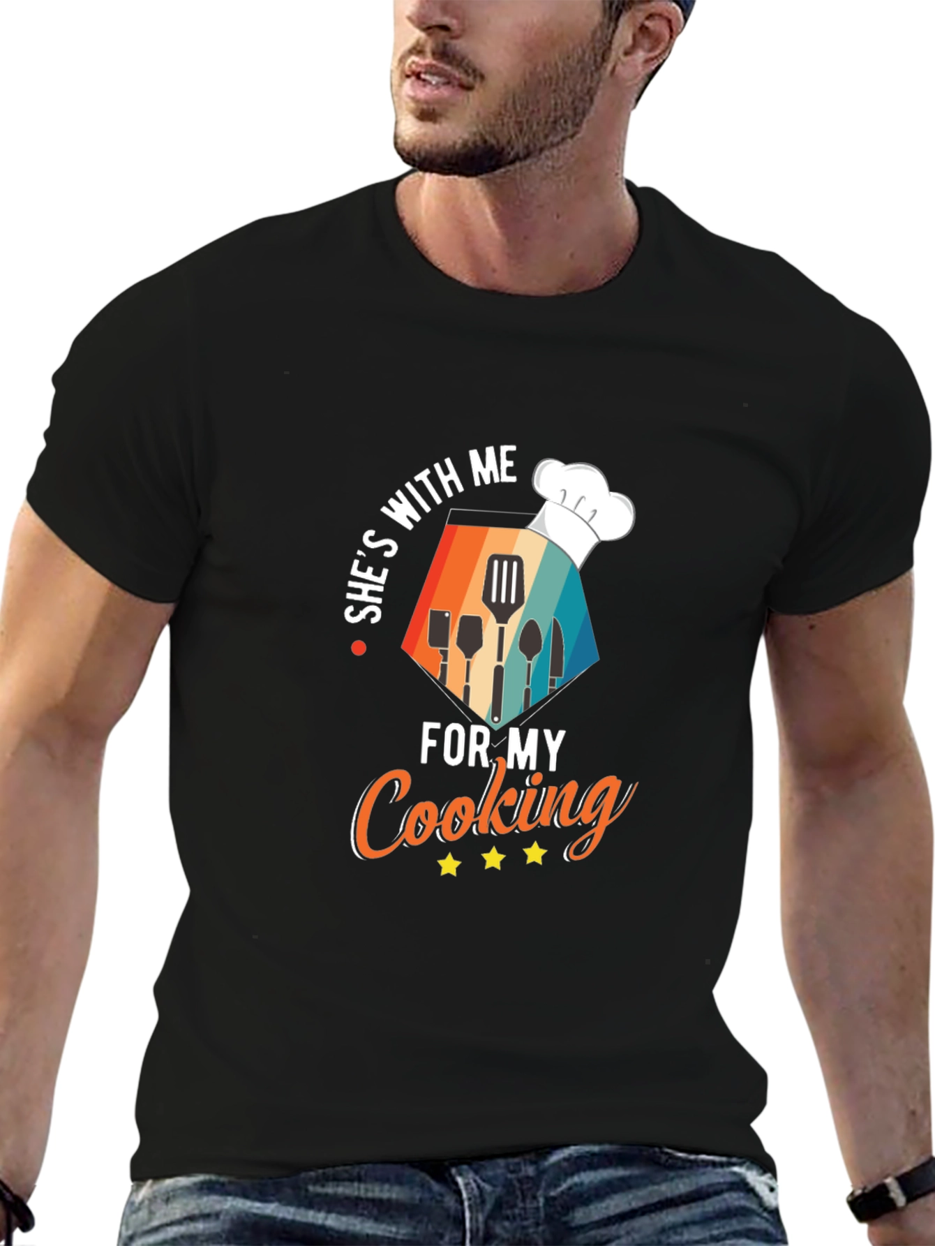Shes With Me For My Cooking T-Shirt