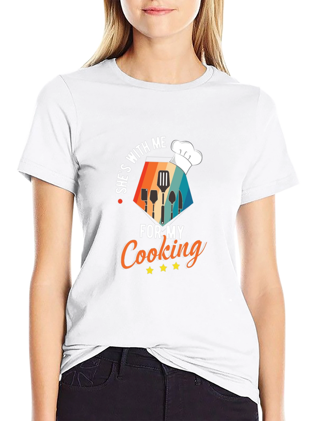 Shes With Me For My Cooking T-Shirt