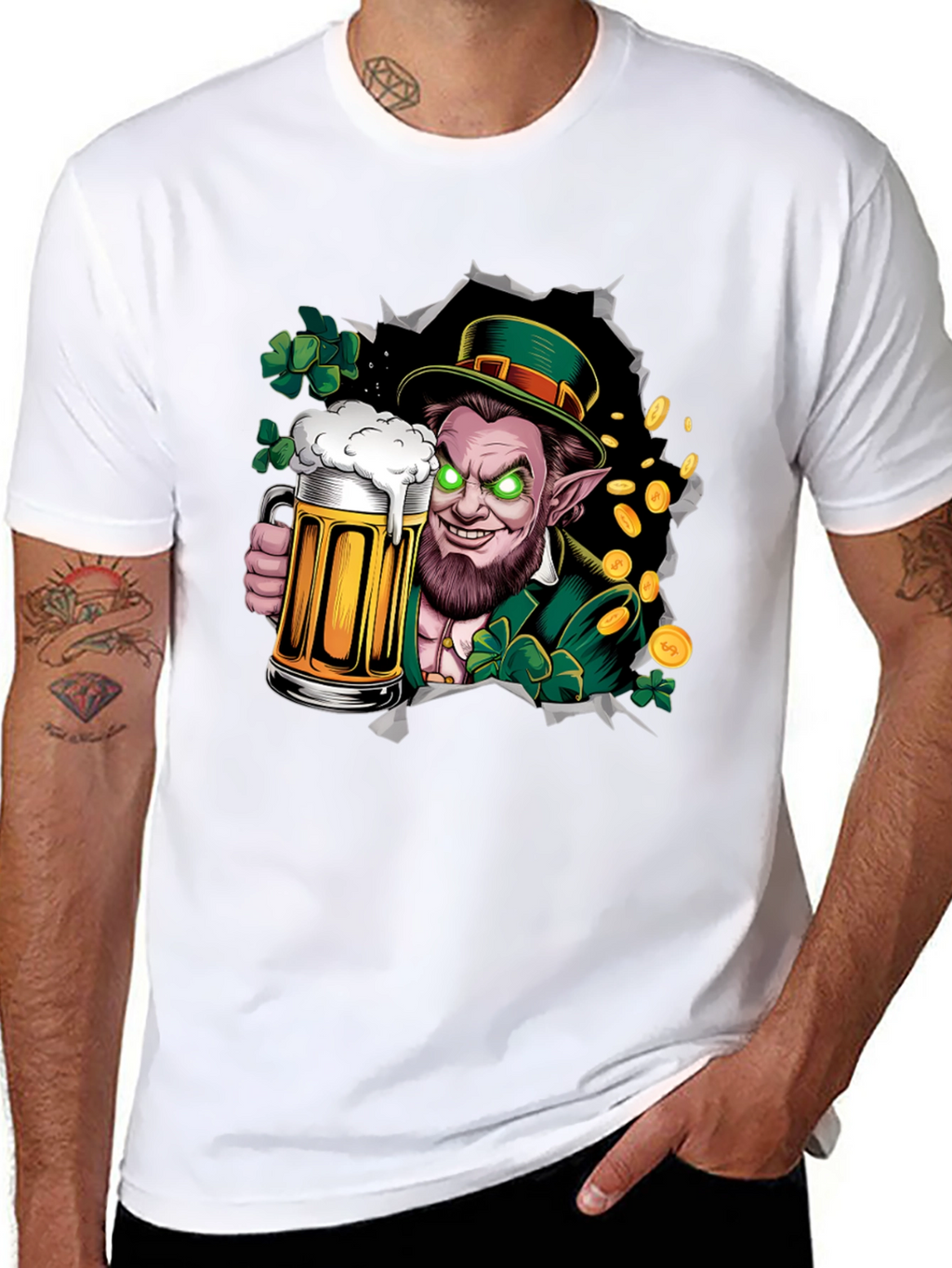 Leprechaun Beer Graphic Tee