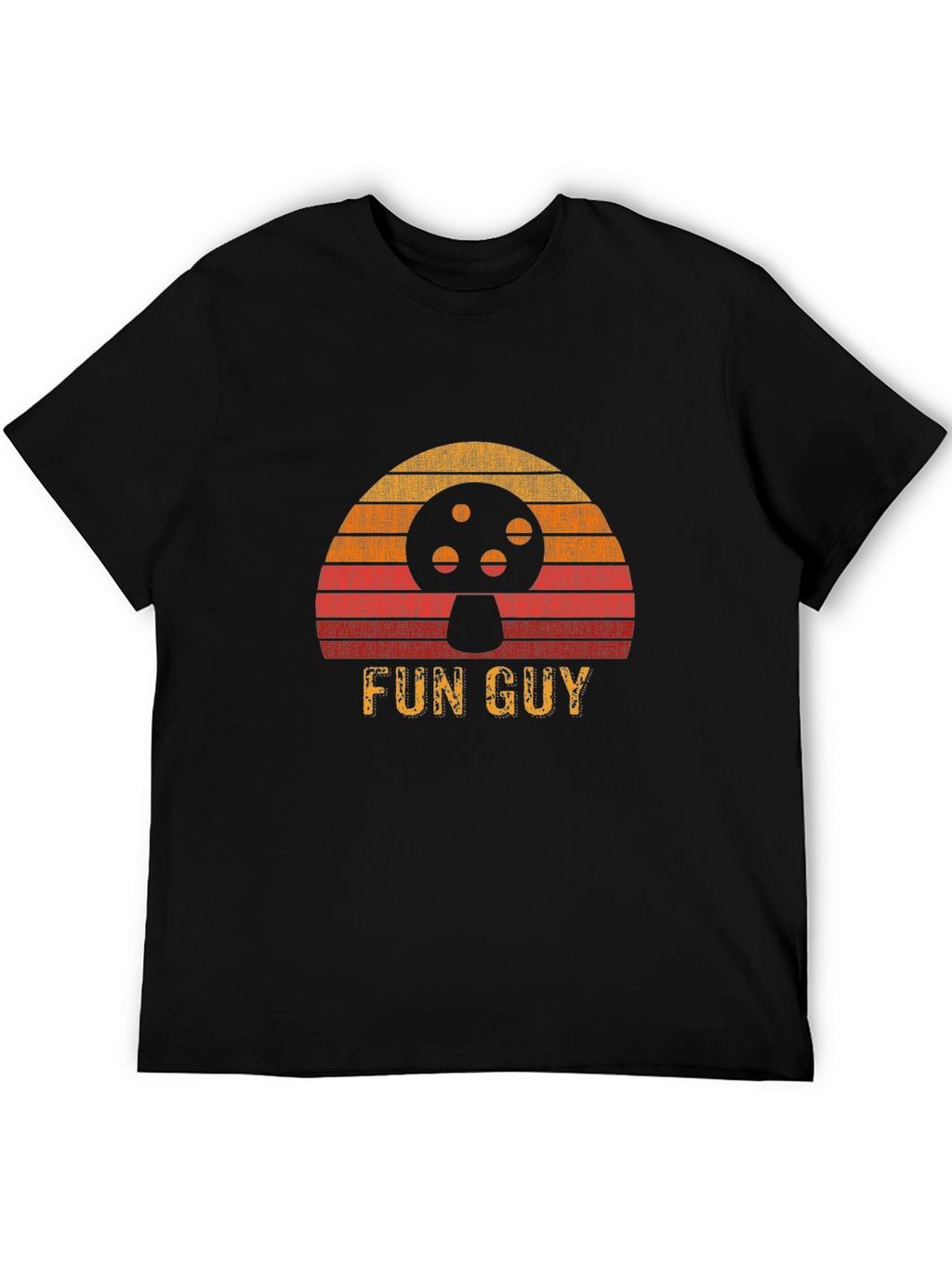 Retro Fun Guy Mushroom T-Shirt