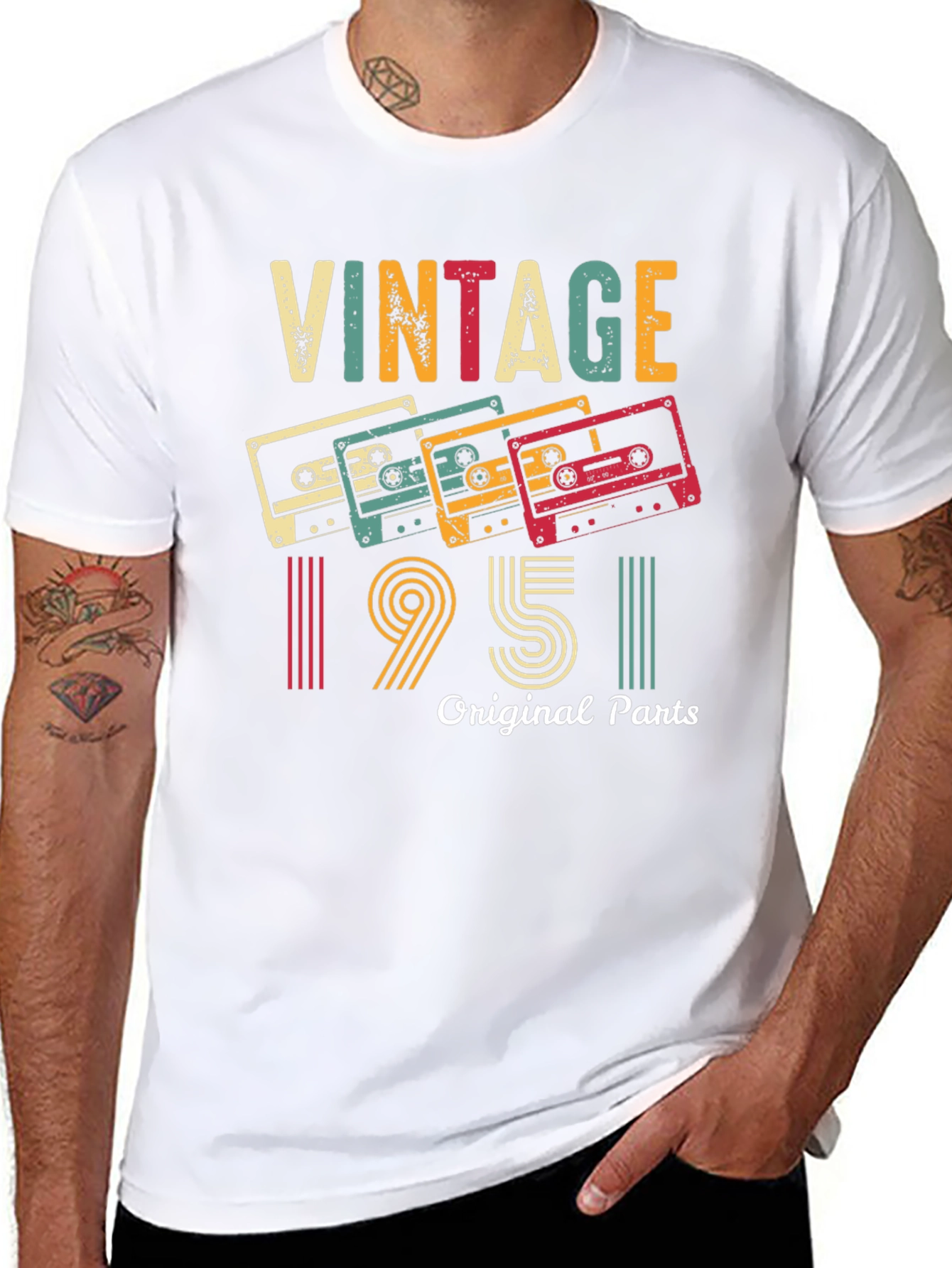 Vintage 1951 Cassette Tape T-Shirt