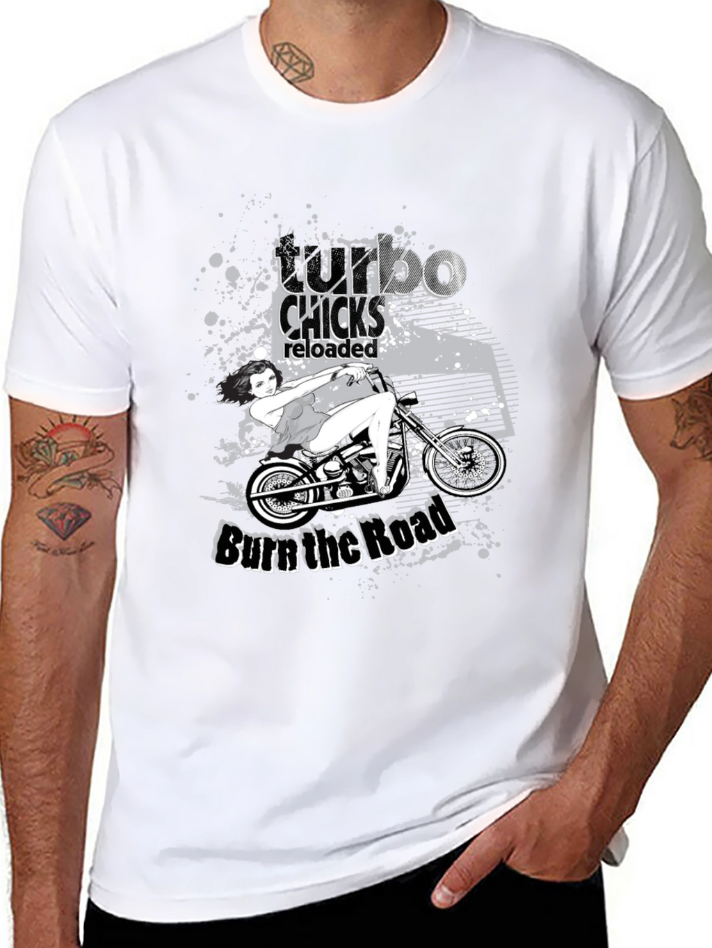 Turbo Chicks Reloaded Tee