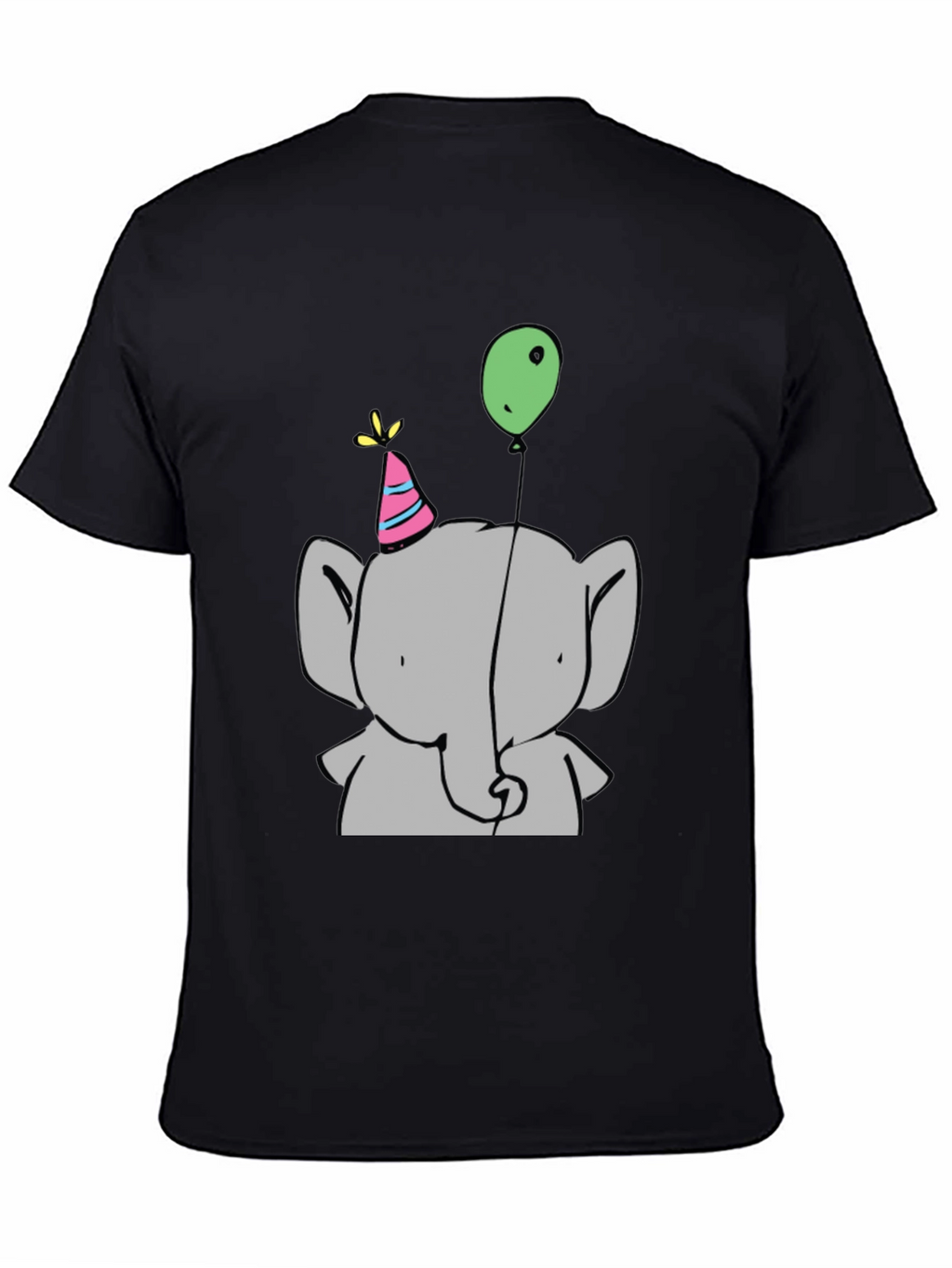 Cute Elephant Birthday T-Shirt - Fun Graphic Tee