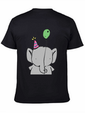 Cute Elephant Birthday T-Shirt - Fun Graphic Tee