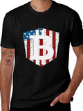 American Flag Bitcoin T-Shirt Crypto Tee