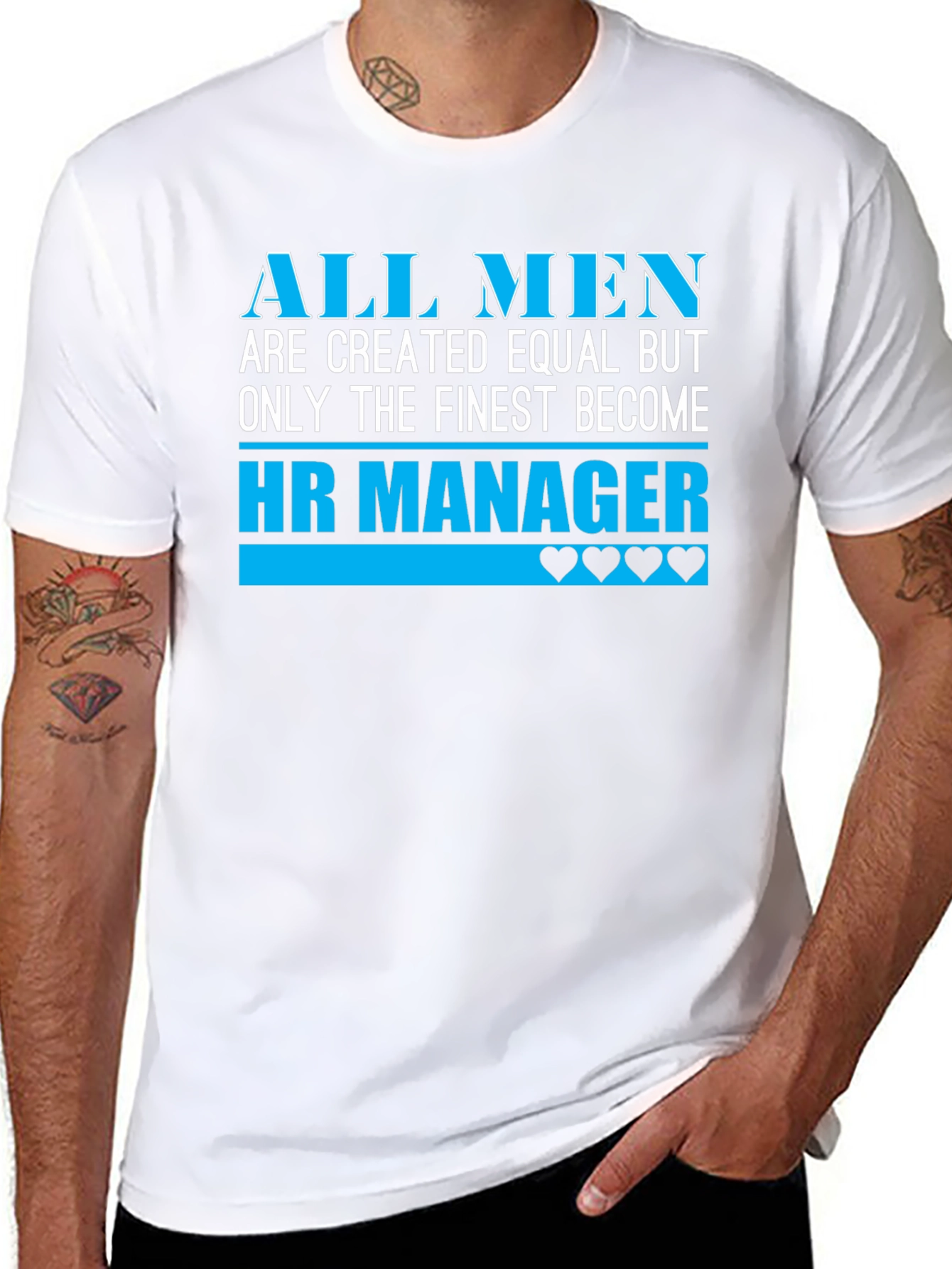 Finest HR Manager Mens Graphic Tee