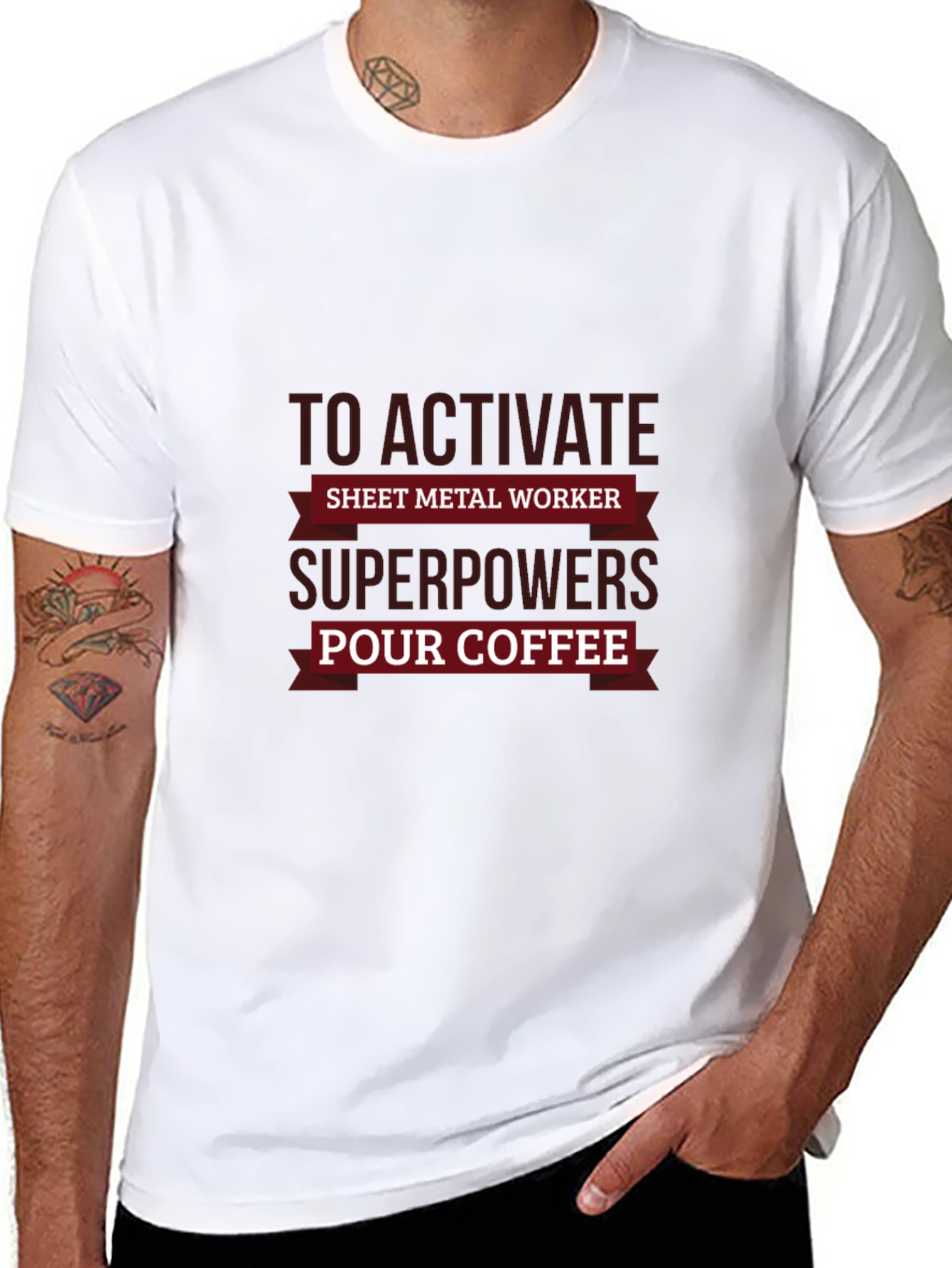 Sheet Metal Worker Superpowers T-Shirt