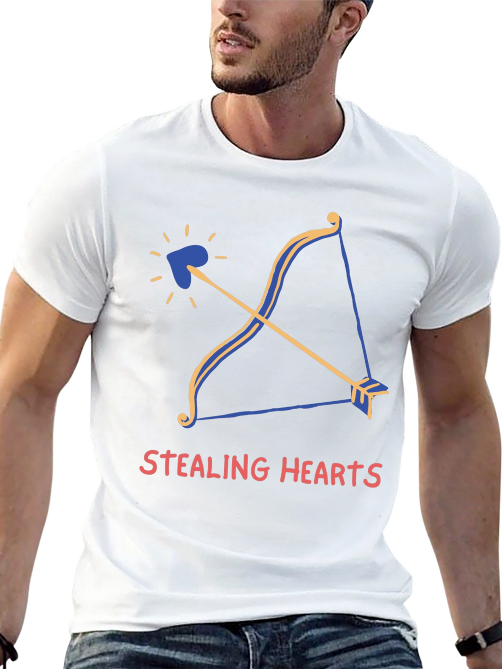 Stealing Hearts Valentines Day T-Shirt