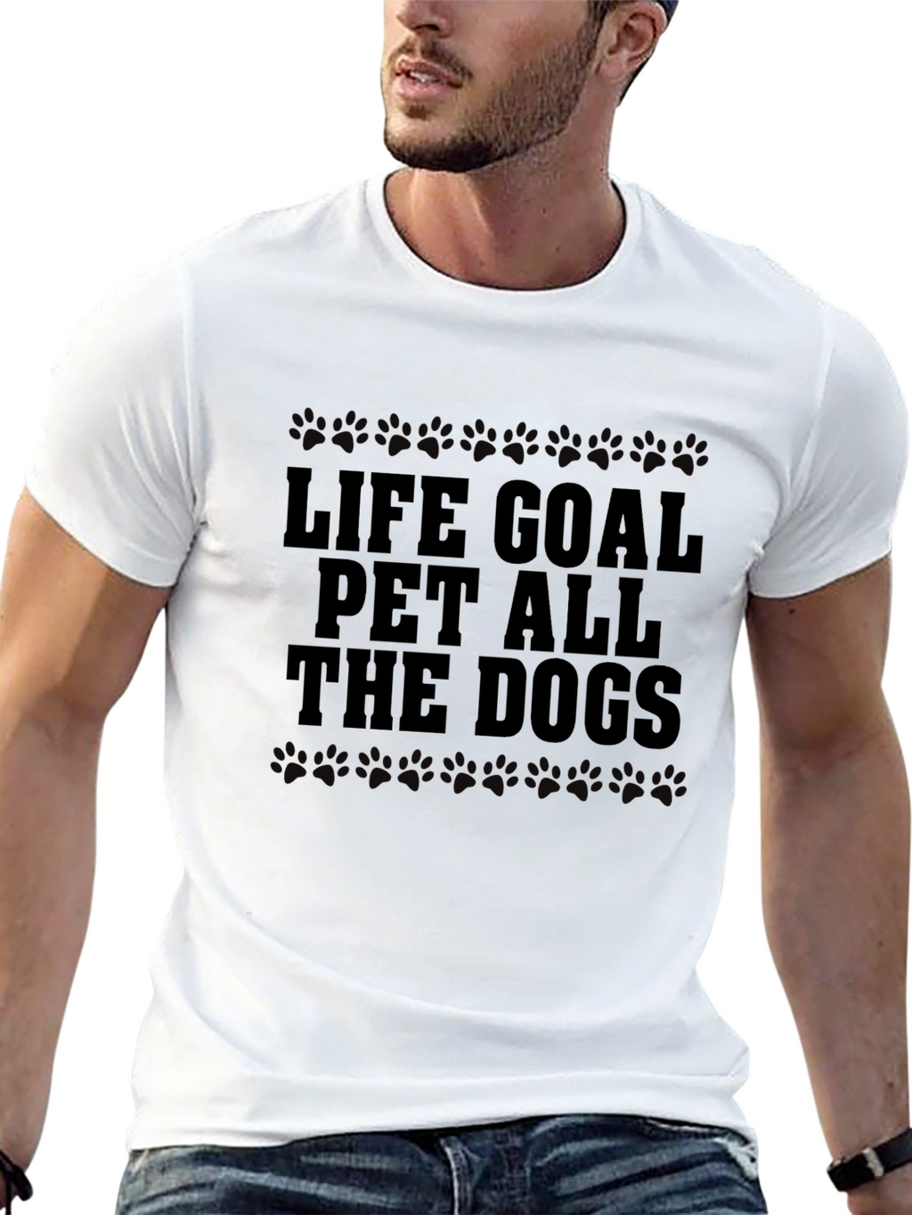Life Goal Pet All the Dogs Graphic Tee