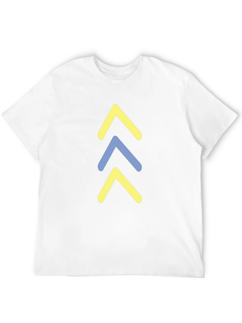 Arrow Stack Graphic Tee - Casual Black T-Shirt