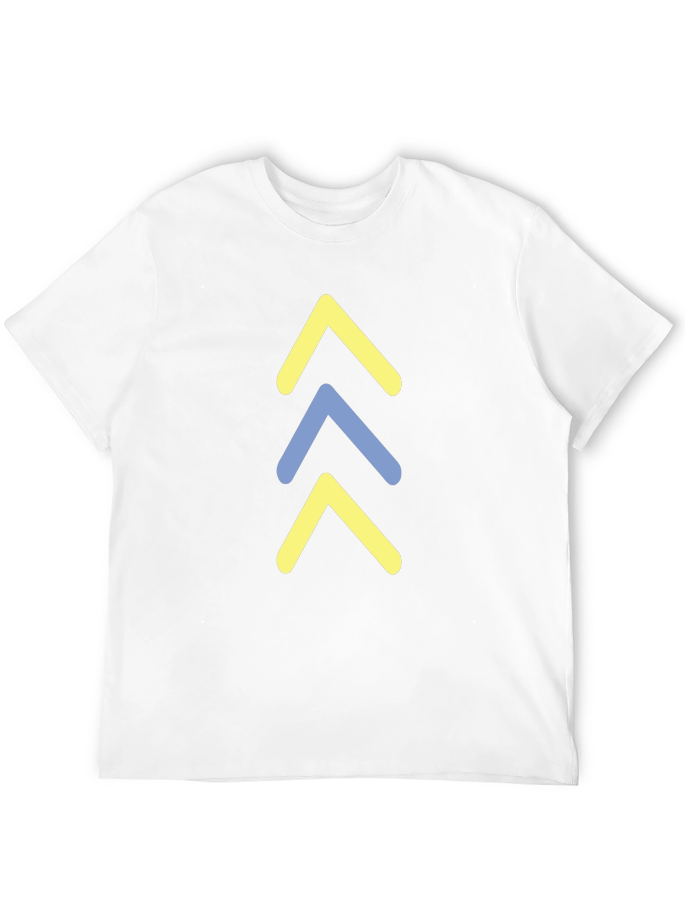 Arrow Stack Graphic Tee - Casual Black T-Shirt