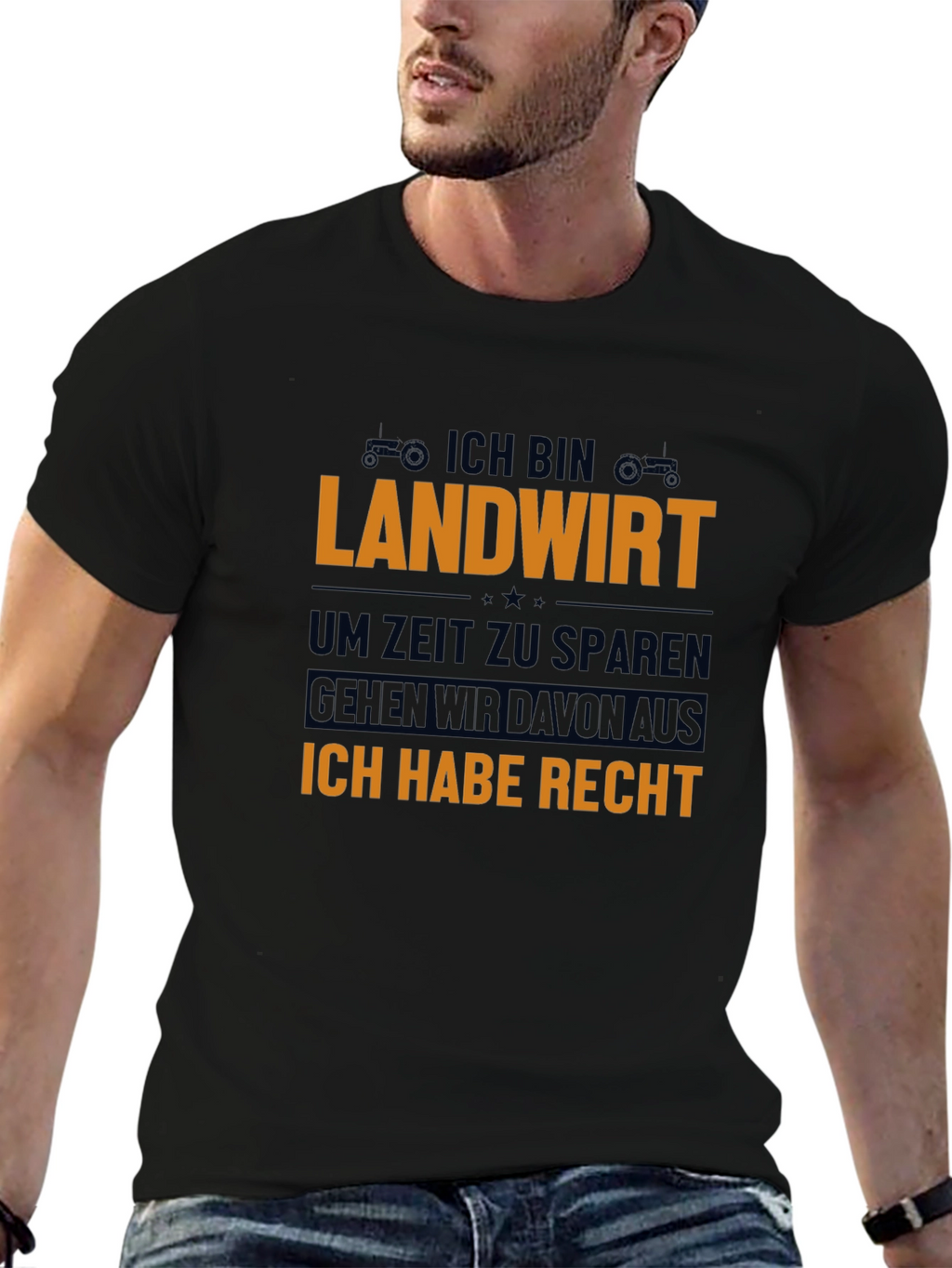 Landwirt T-Shirt: Farmer Humor Tee