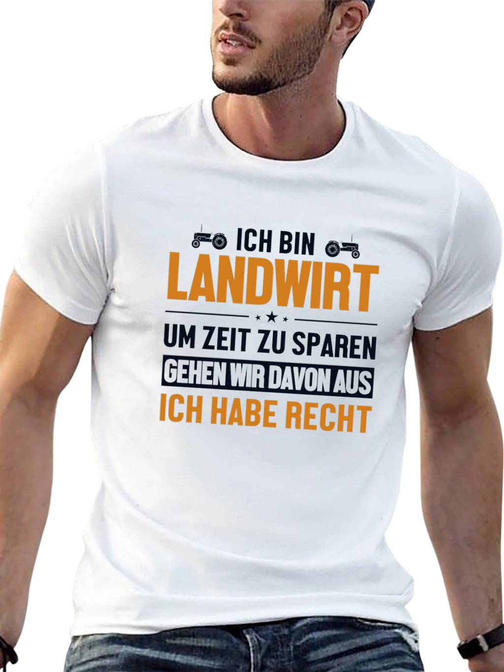 Landwirt T-Shirt: Farmer Humor Tee