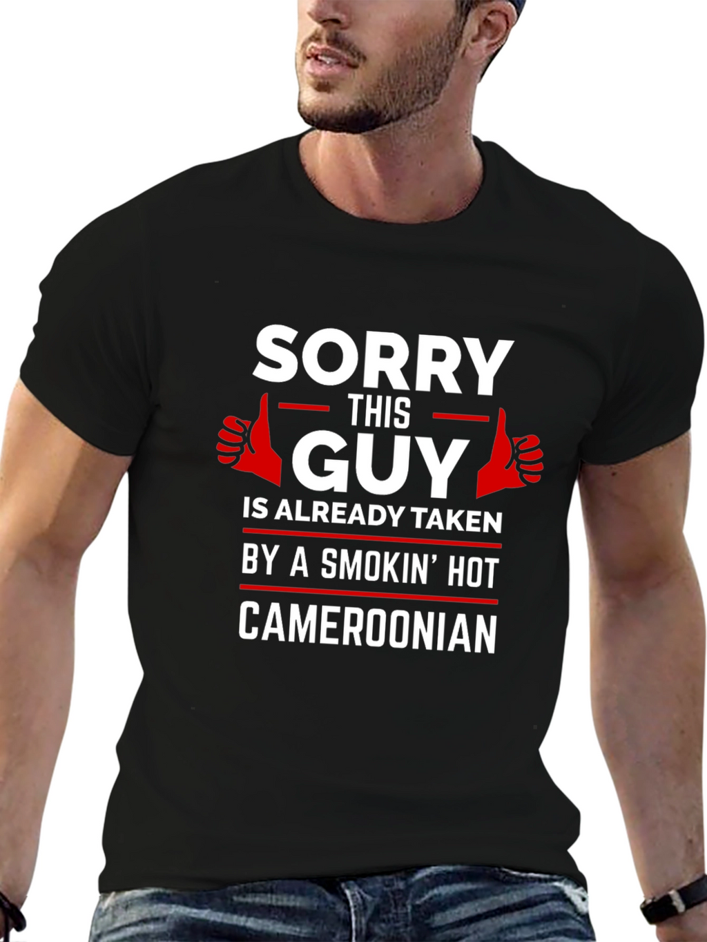 Sorry This Guy Is Already Taken Cameroonian T-Shirt
