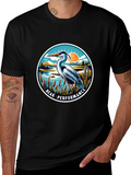 Beak Performance Heron Graphic T-Shirt