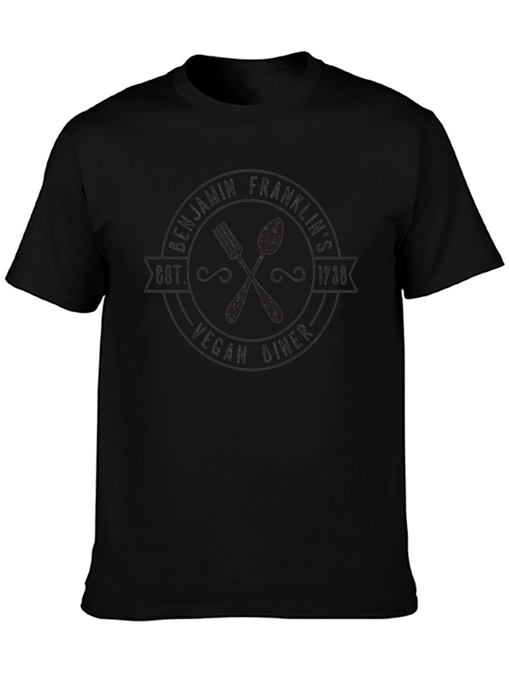 Benjamin Franklins Vegan Diner T-Shirt