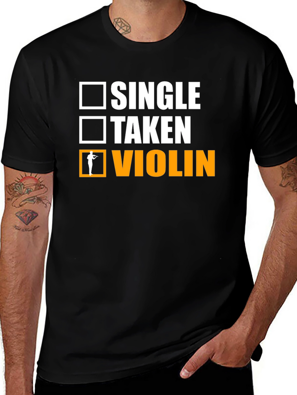 Single Taken Violinist T-Shirt