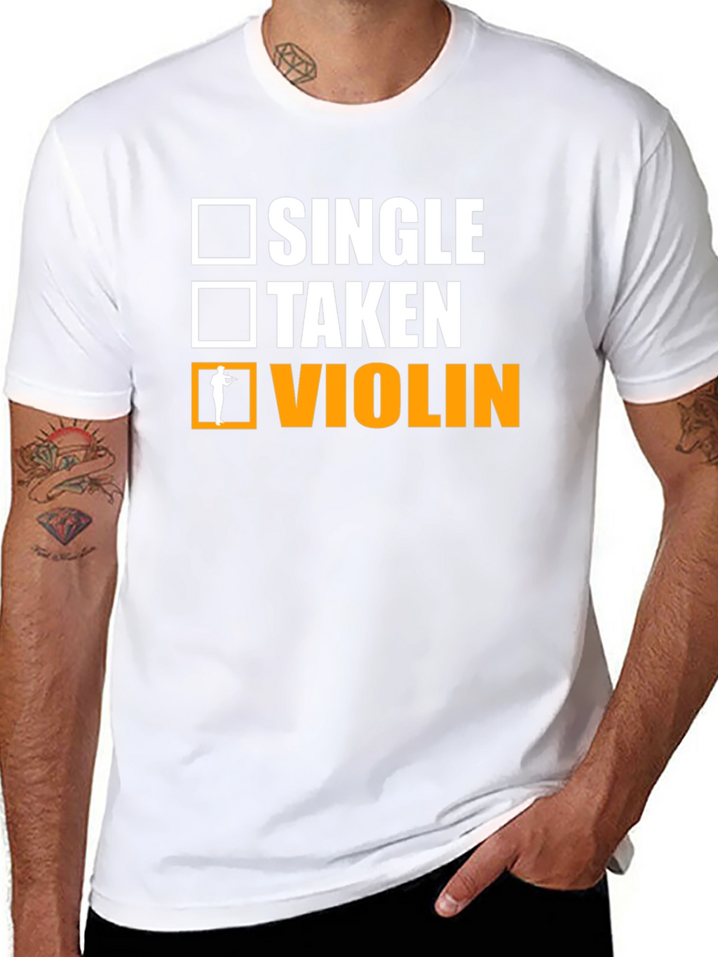 Single Taken Violinist T-Shirt