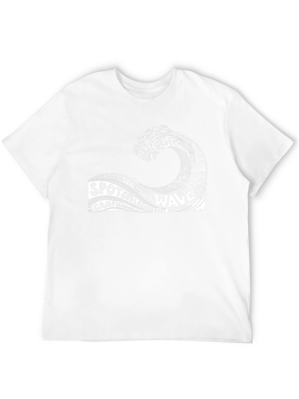 Surf Wave Graphic T-Shirt - Beach Vibes
