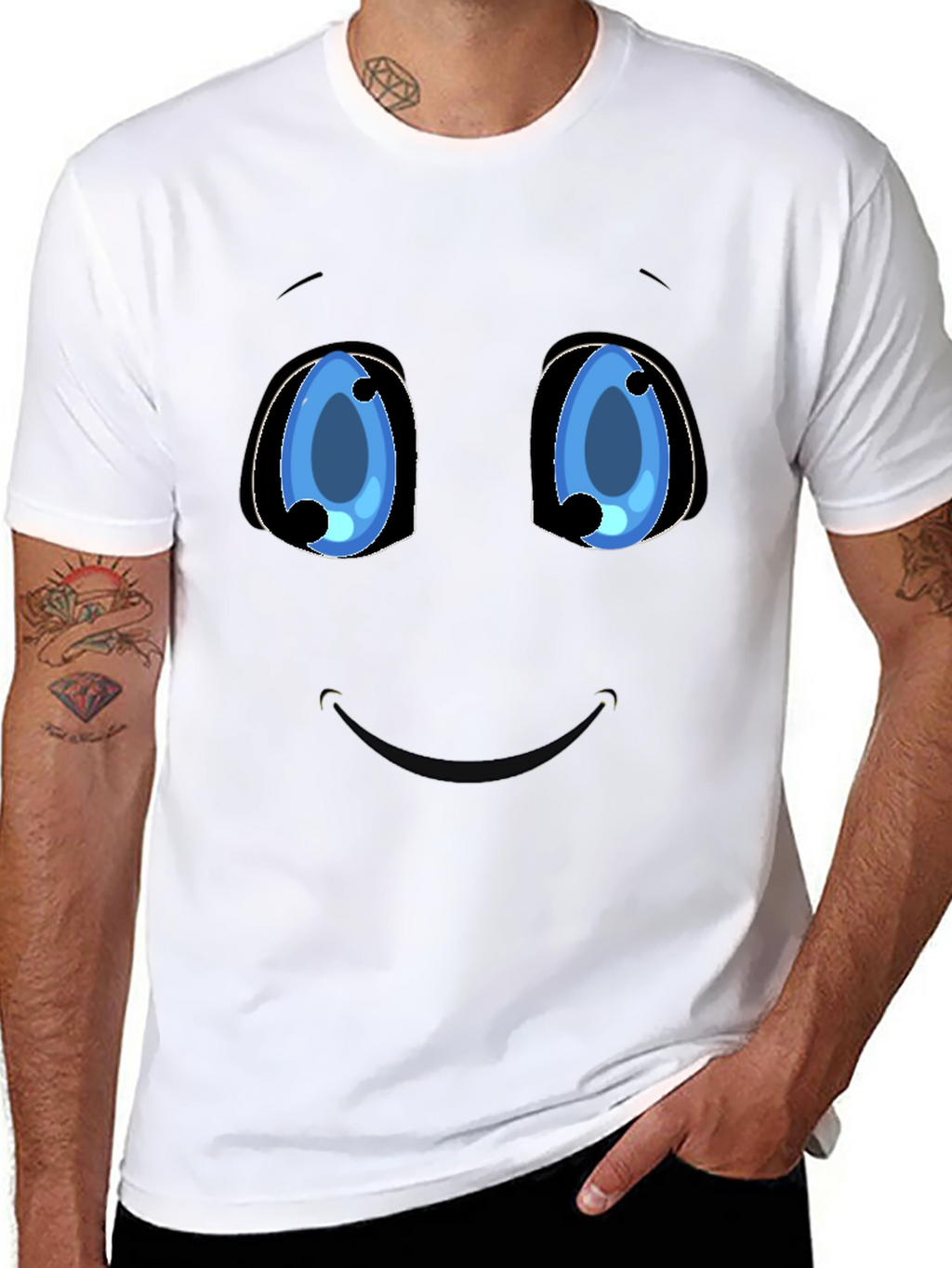 Funny Cartoon Eyes T-Shirt