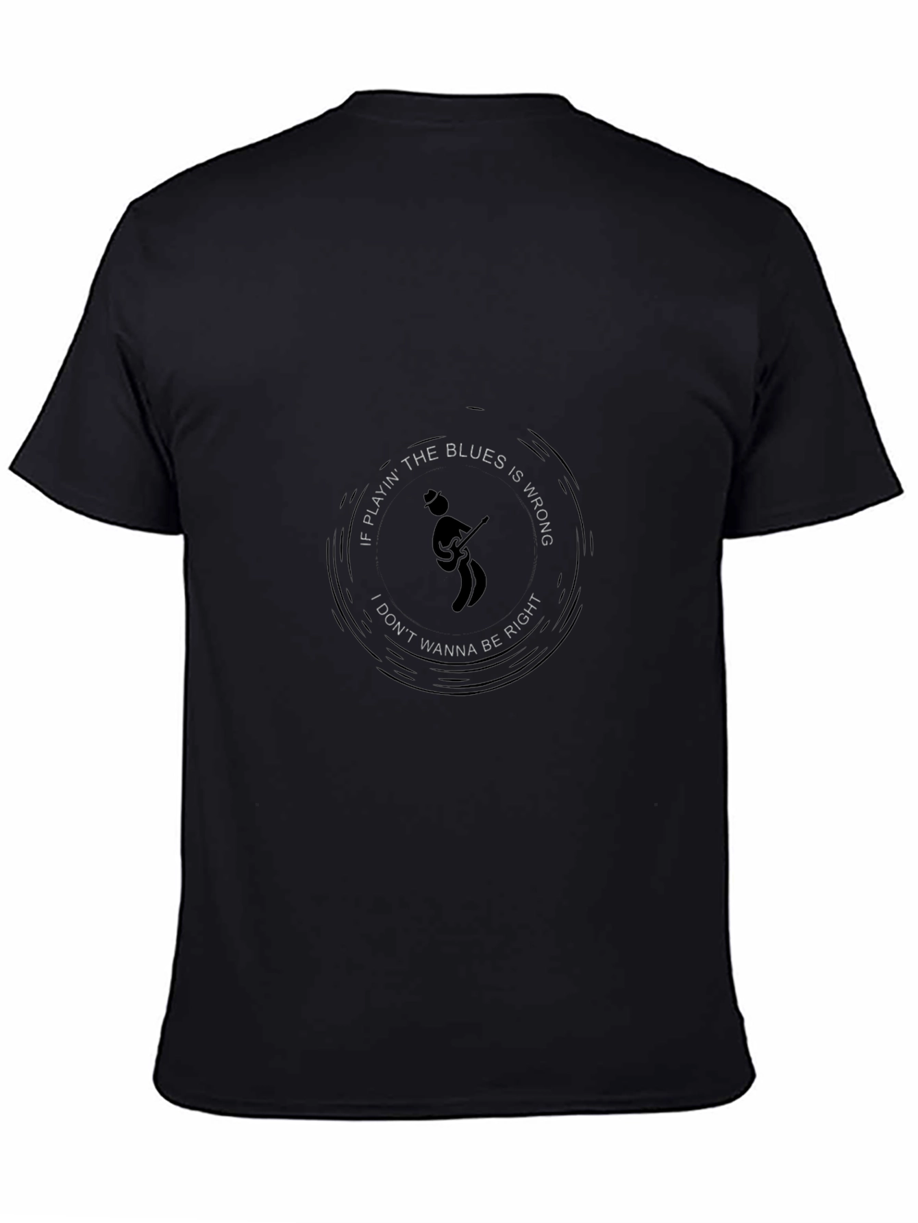 Blues Music T-Shirt - Playin the Blues