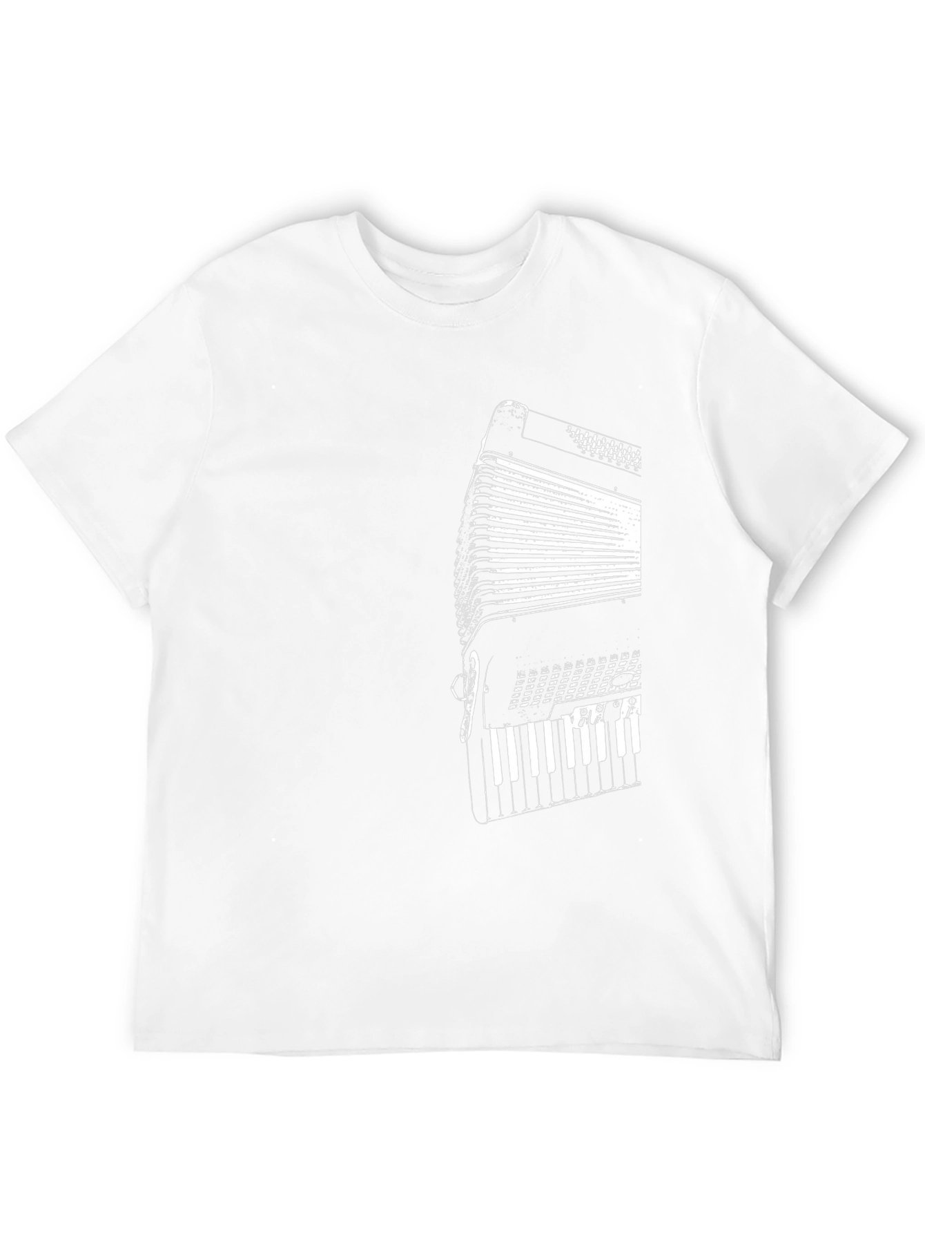 Accordion T-Shirt - Black Music Tee