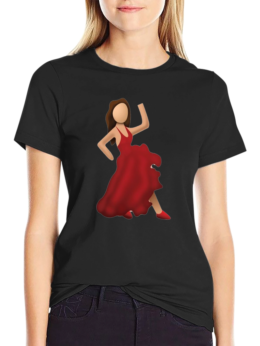 Dancing Woman Graphic T-Shirt - Stylish & Unique