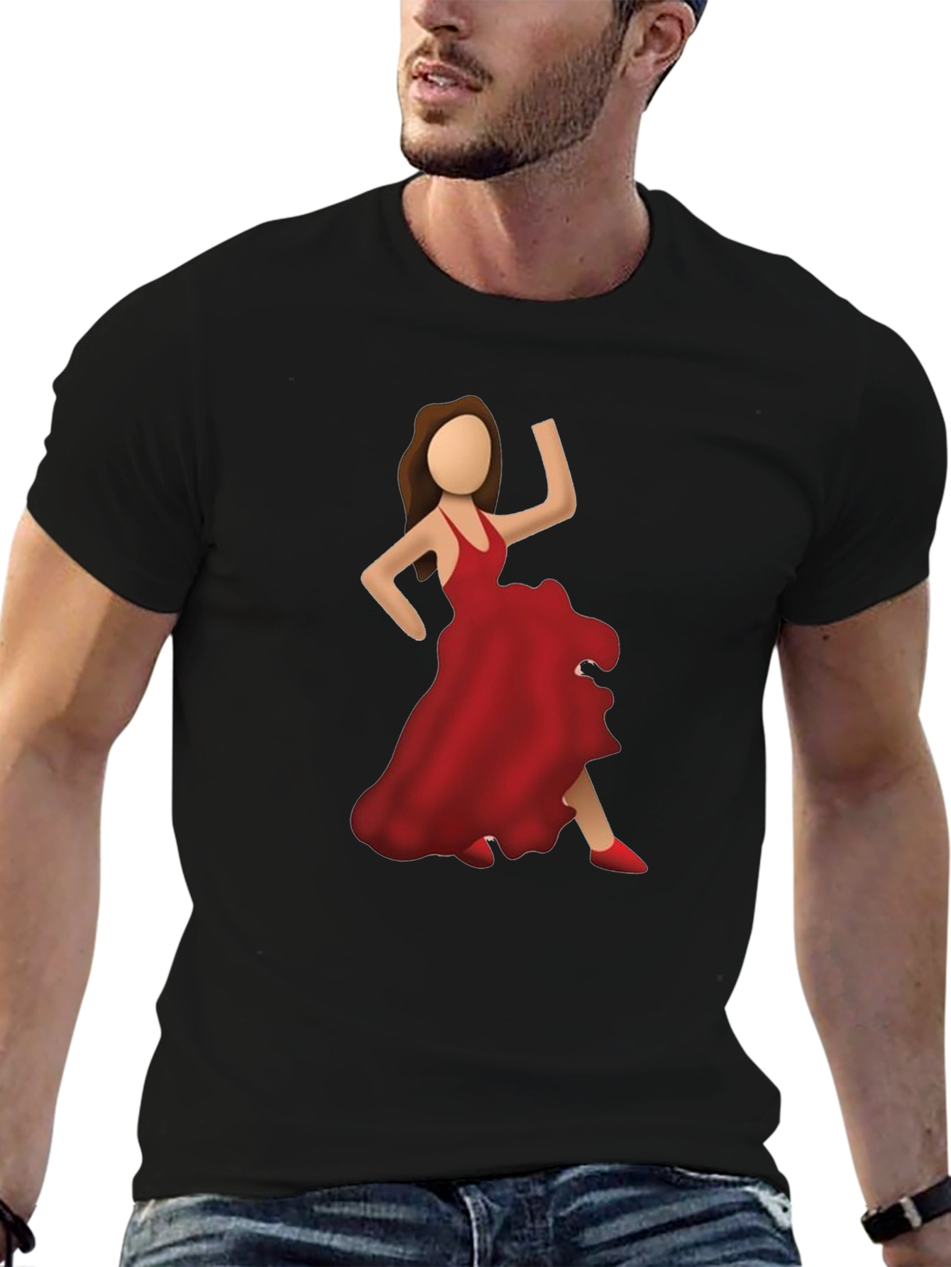 Dancing Woman Graphic T-Shirt - Stylish & Unique