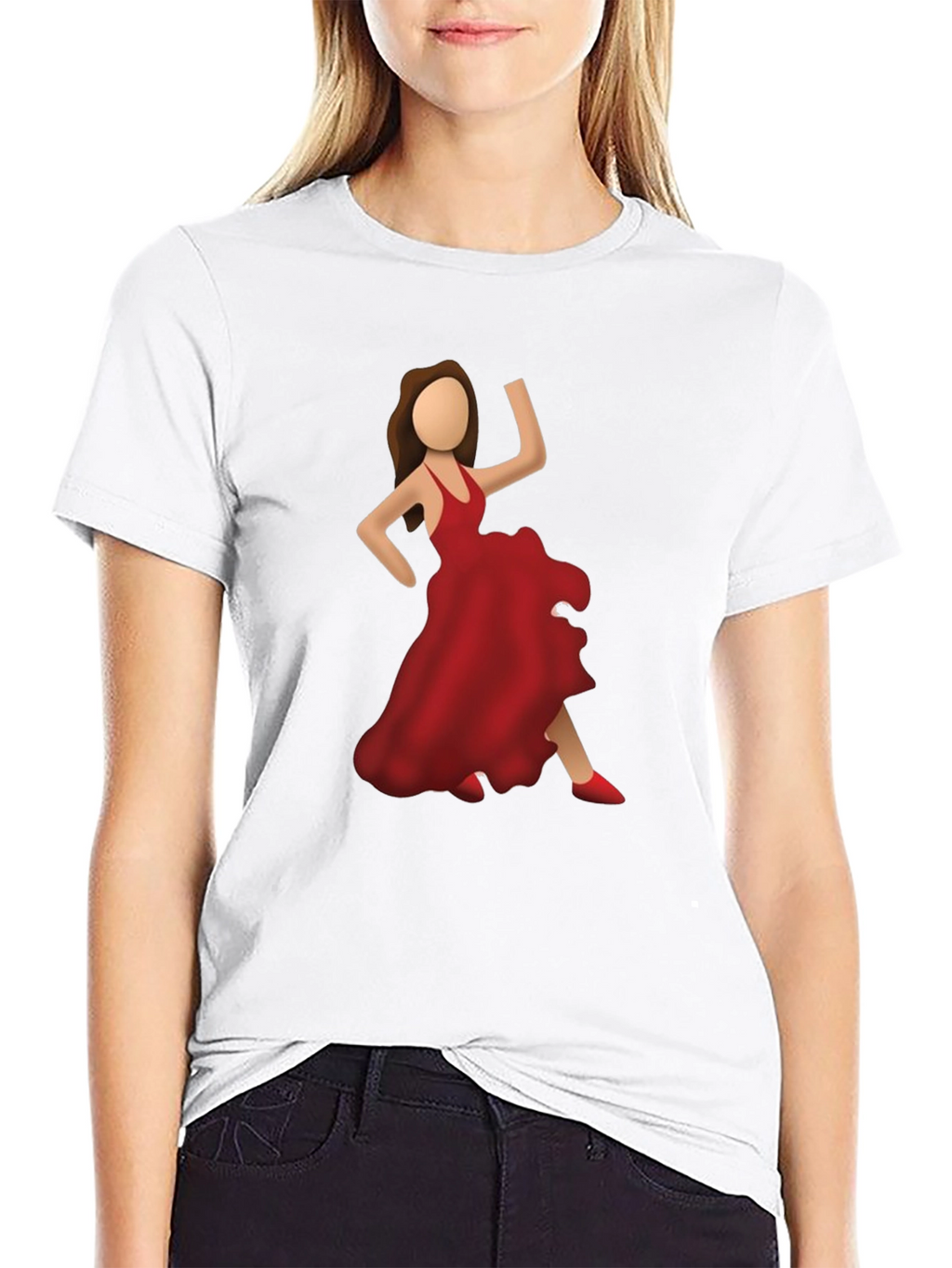 Dancing Woman Graphic T-Shirt - Stylish & Unique