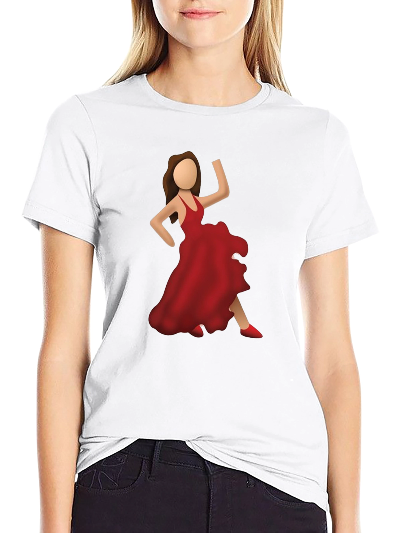 Dancing Woman Graphic T-Shirt - Stylish & Unique