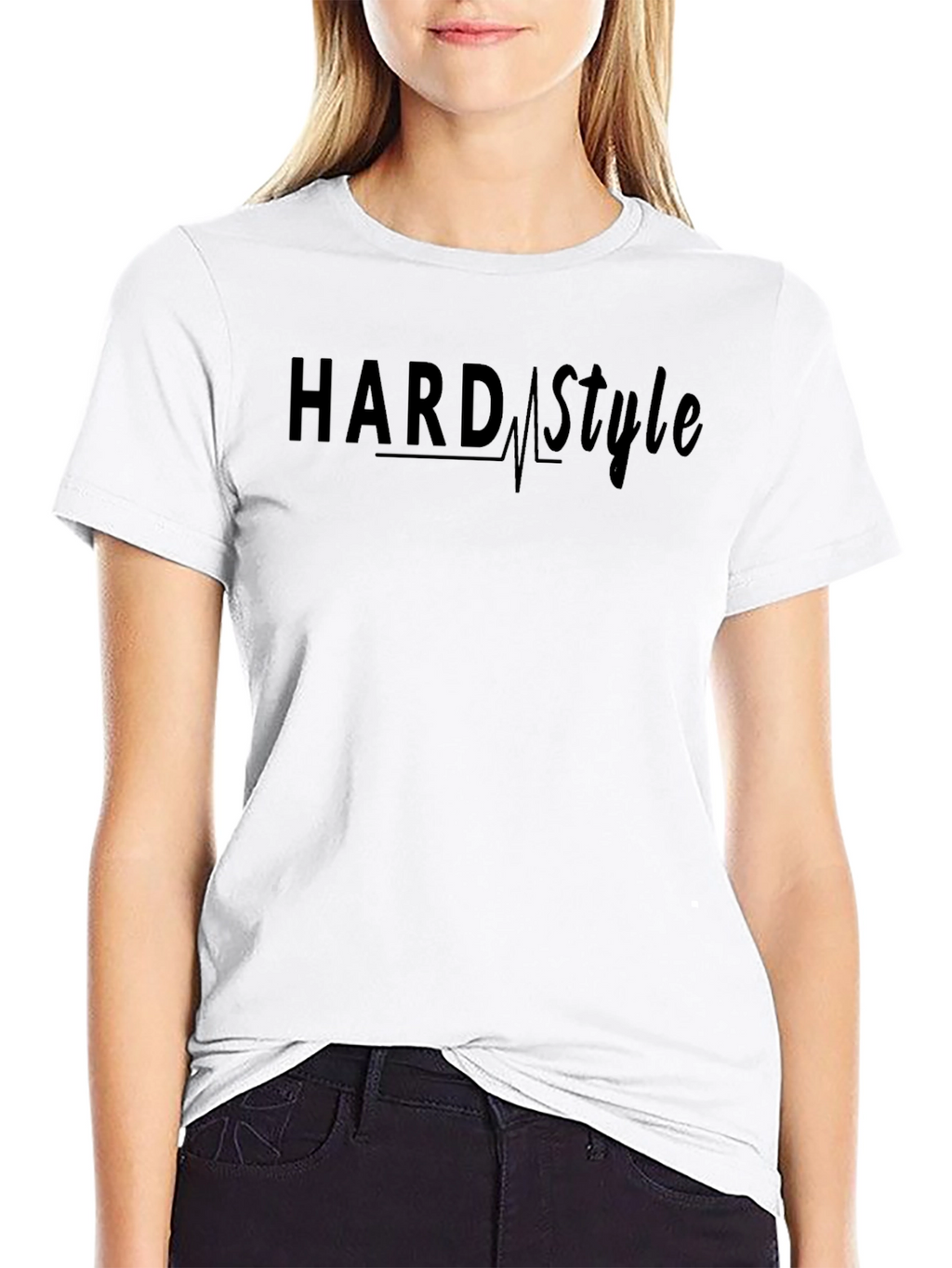 Hardstyle Graphic T-Shirt - Black Music Rave Tee