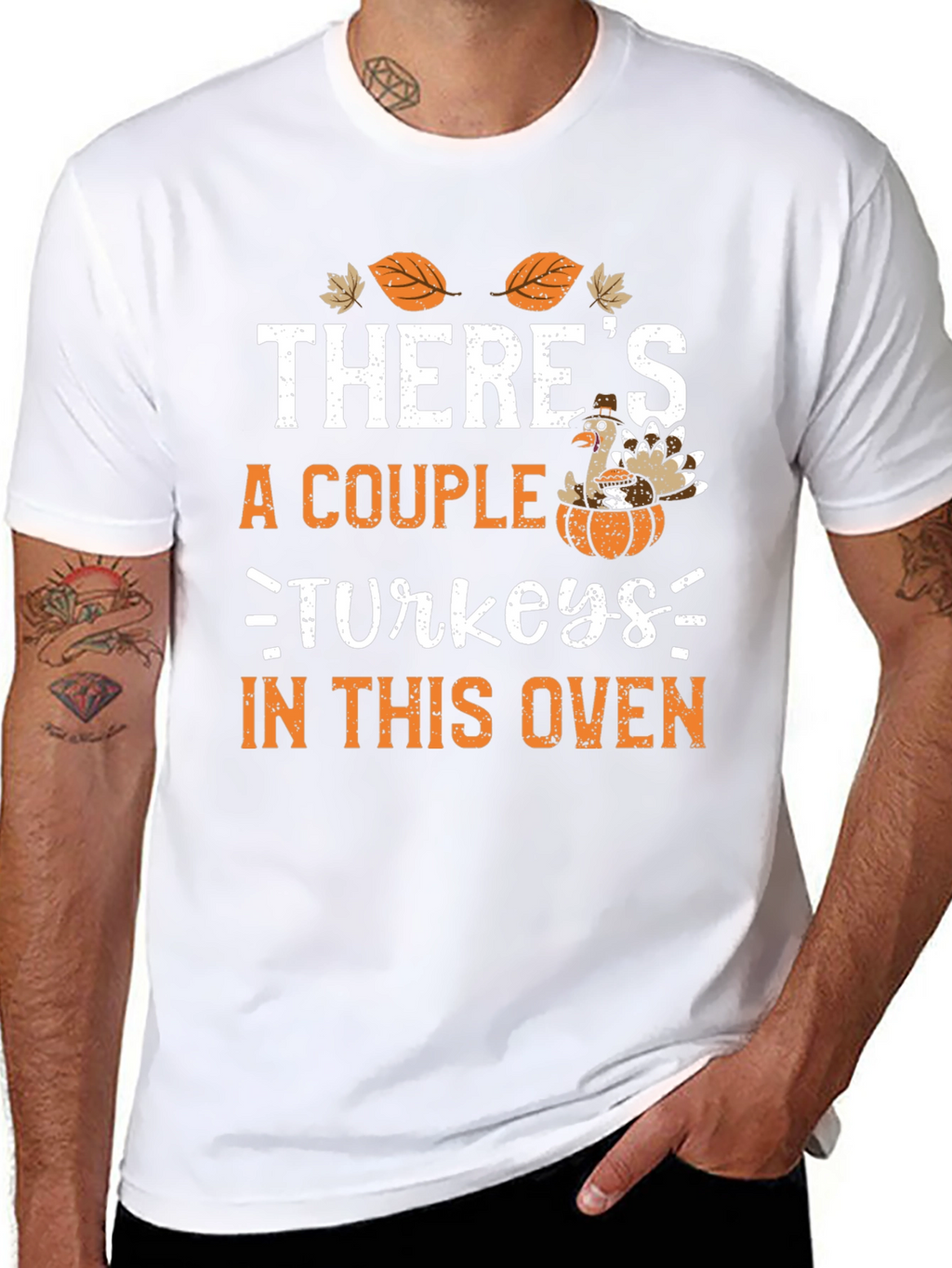 Funny Thanksgiving Pregnancy T-Shirt