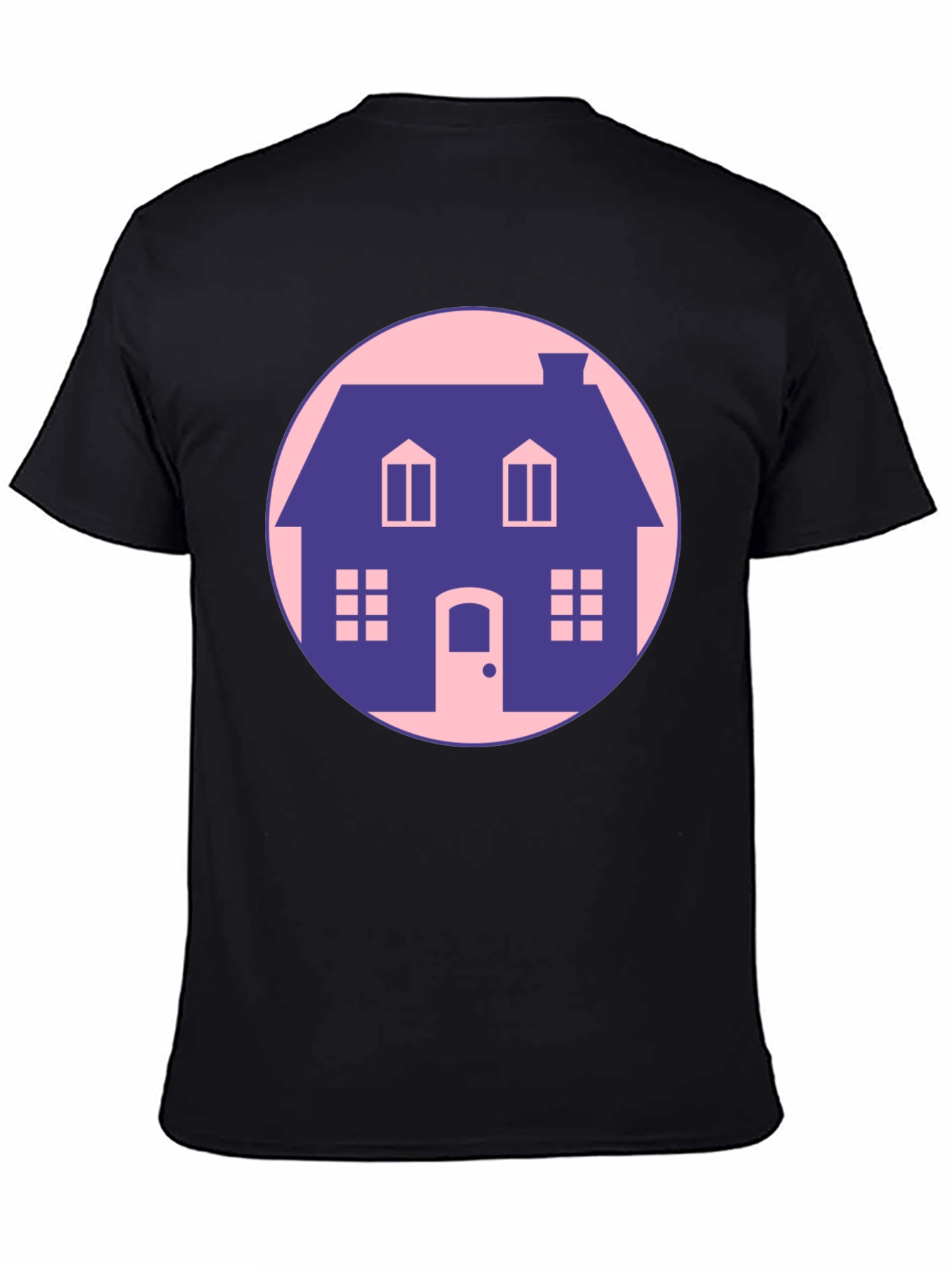 House Graphic Tee - Minimalist Style
